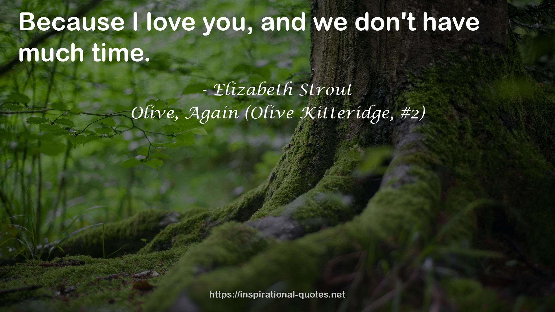 Olive, Again (Olive Kitteridge, #2) QUOTES