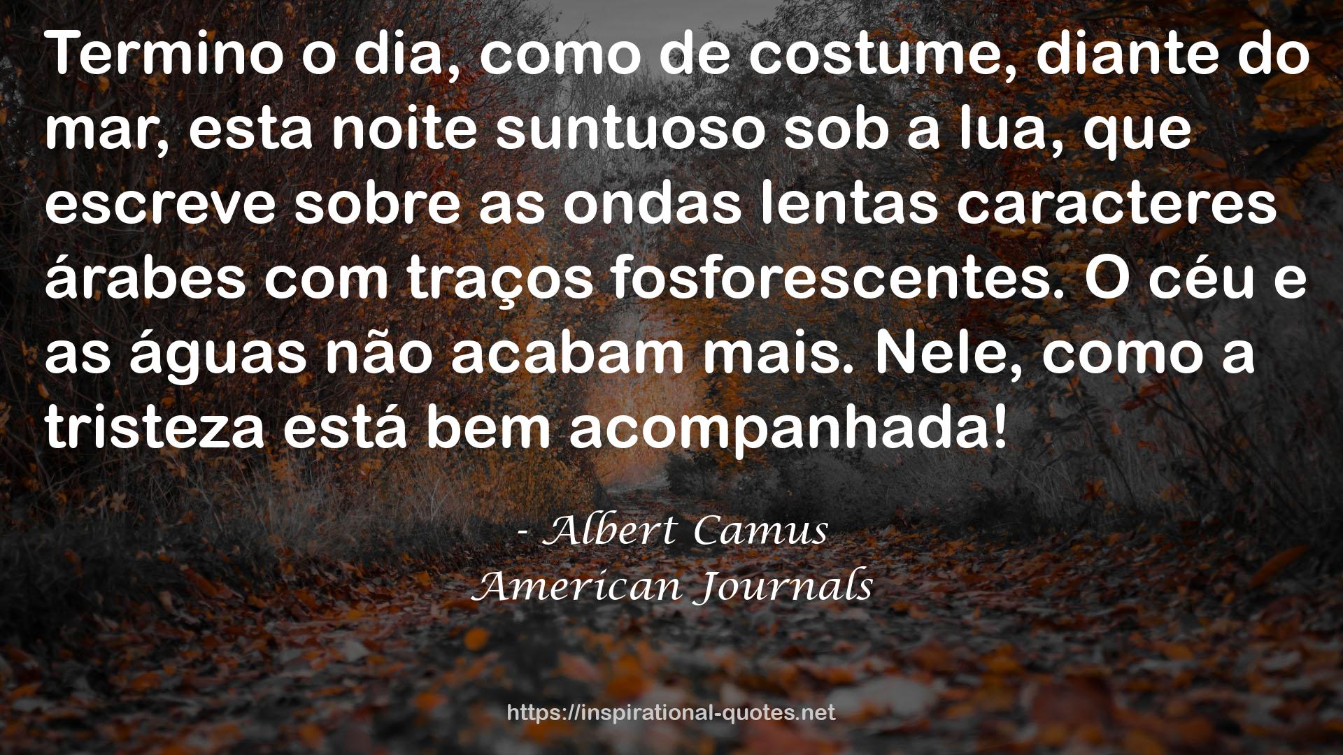 American Journals QUOTES