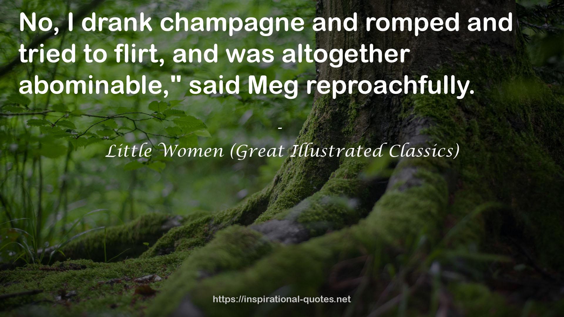 Little Women (Great Illustrated Classics) QUOTES