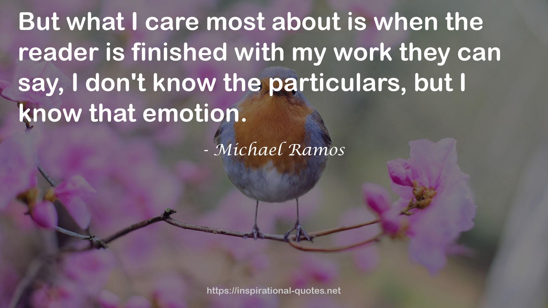 Michael Ramos QUOTES