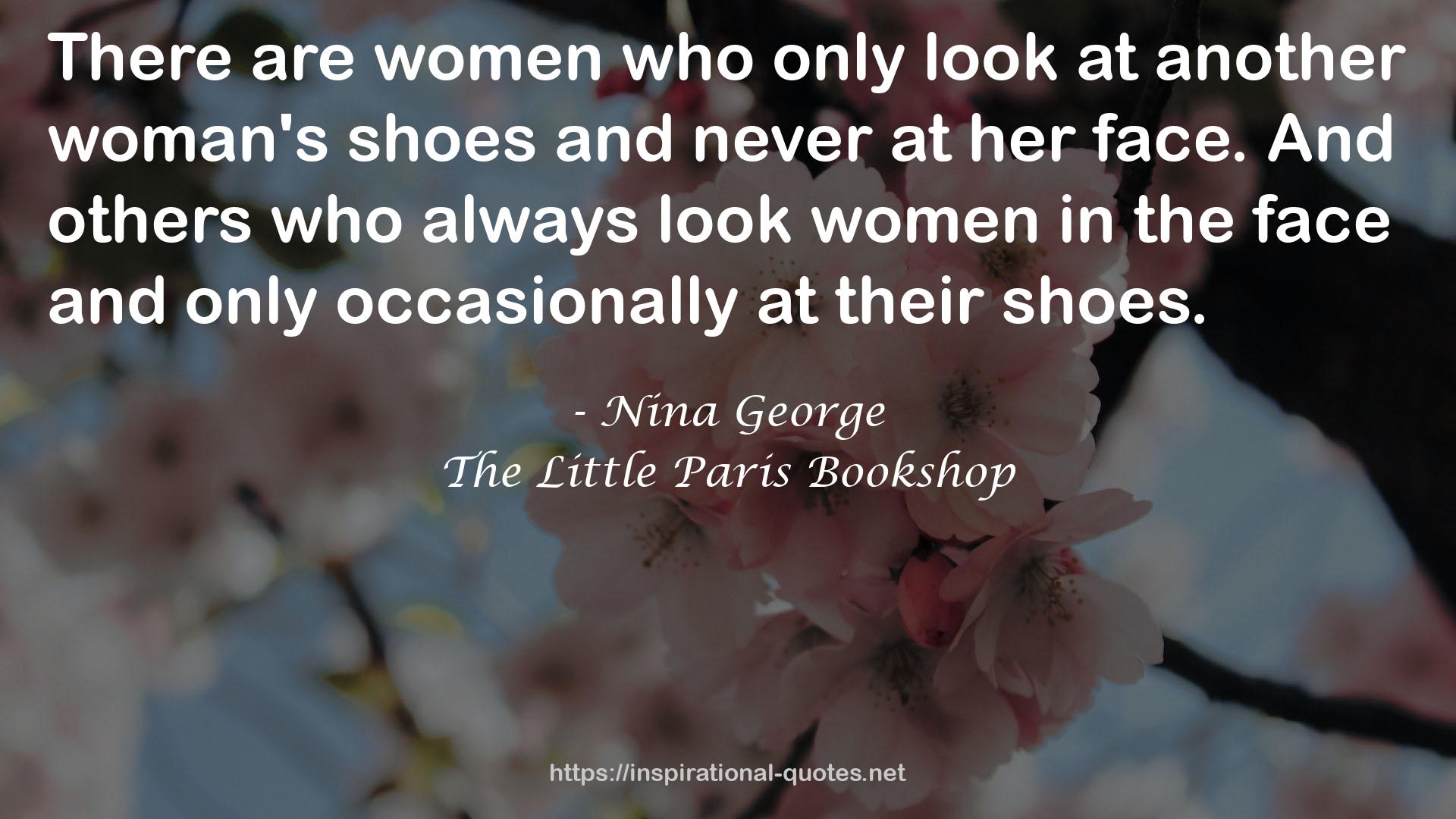 another woman's shoes  QUOTES