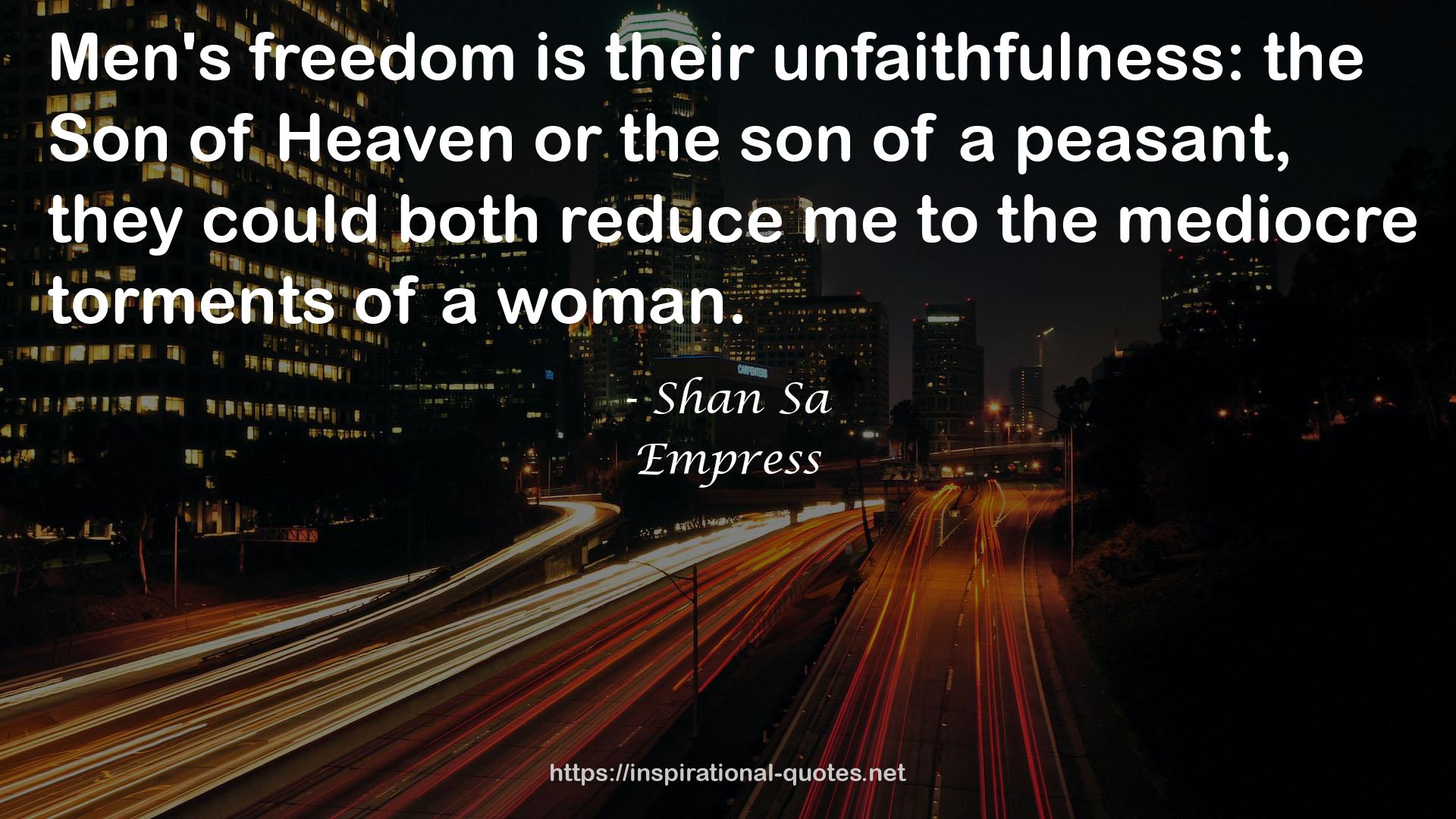 the Son of Heaven  QUOTES
