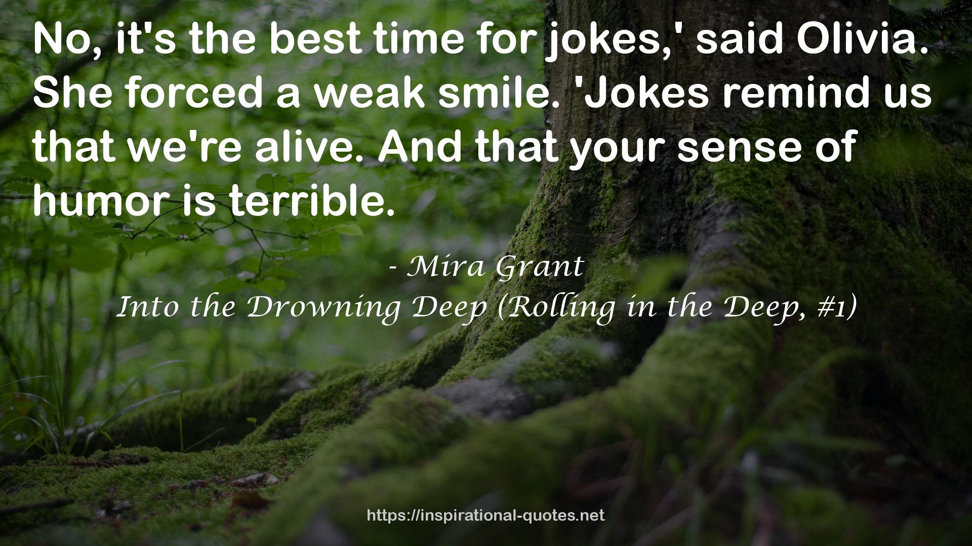 Into the Drowning Deep (Rolling in the Deep, #1) QUOTES