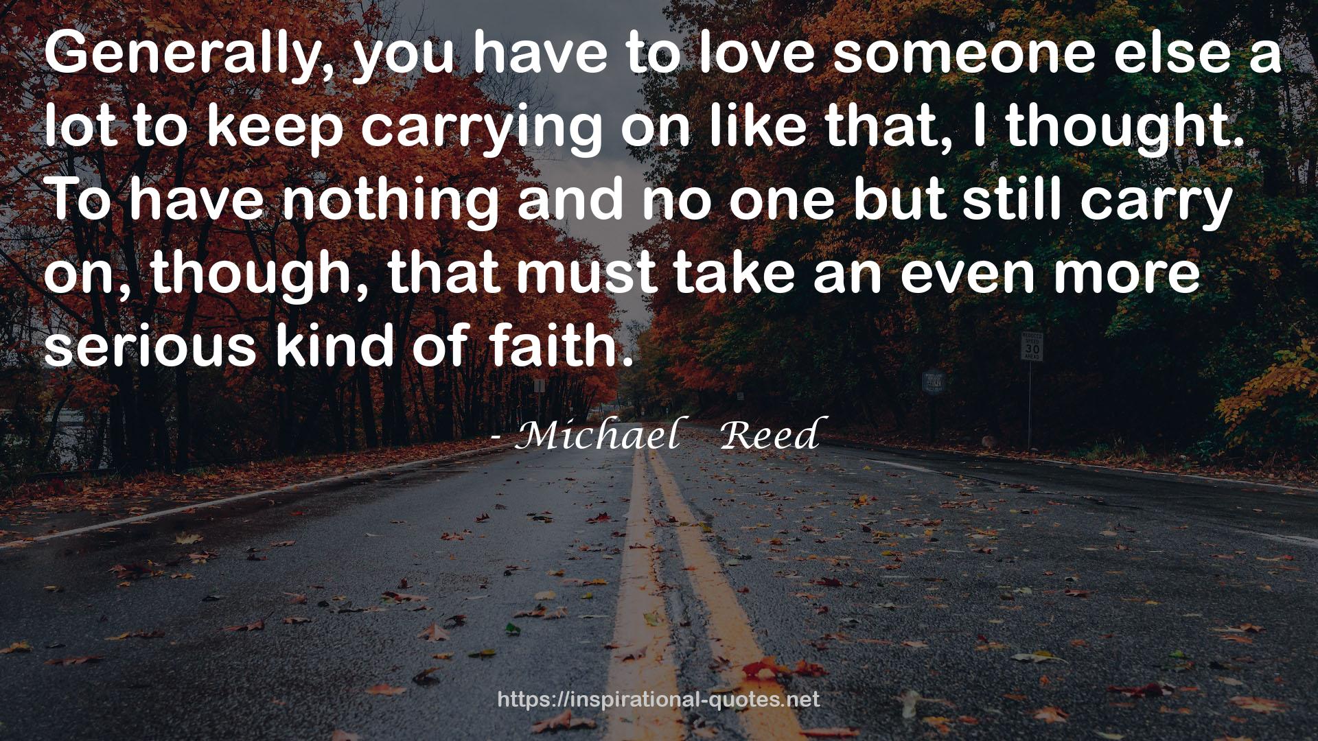 Michael   Reed QUOTES