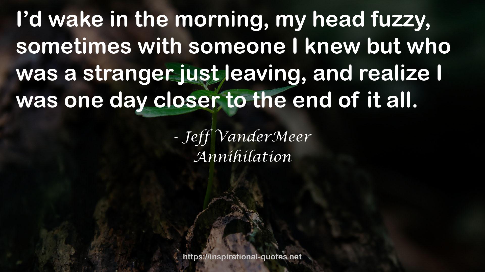 Jeff VanderMeer QUOTES