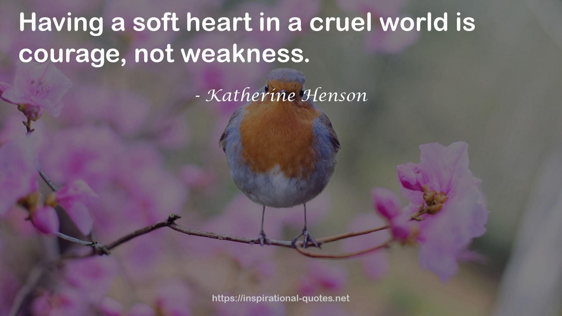 Katherine Henson QUOTES