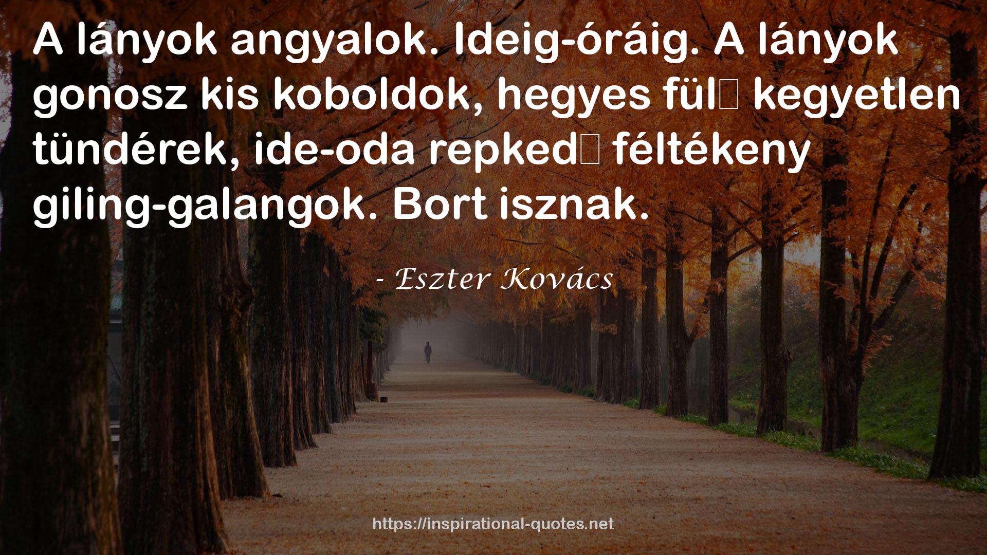 Eszter Kovács QUOTES