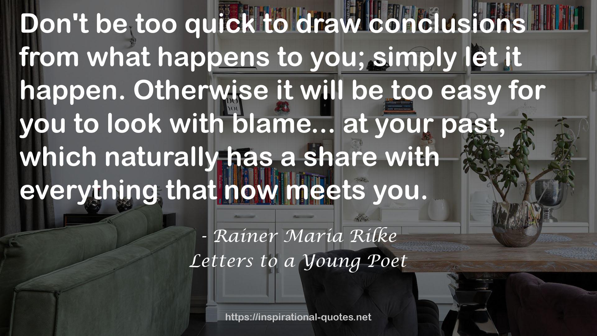 Letters to a Young Poet QUOTES