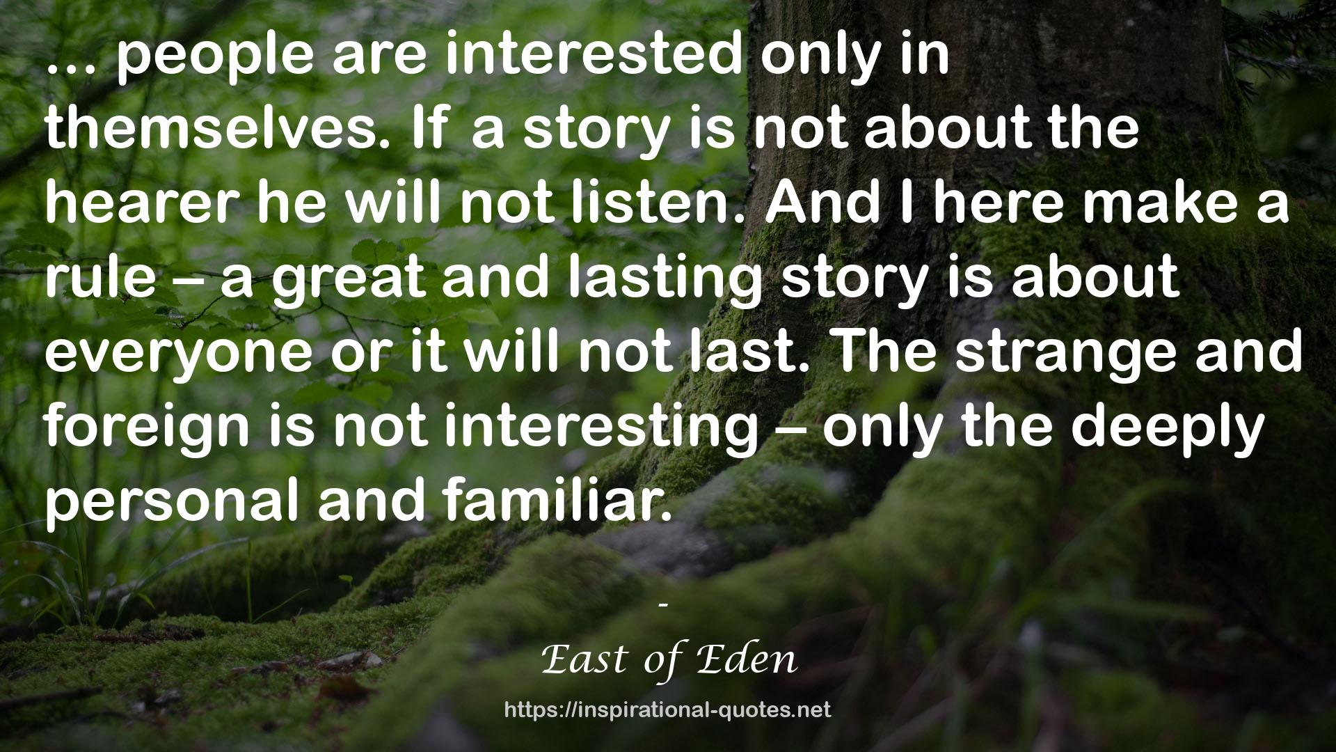 East of Eden QUOTES