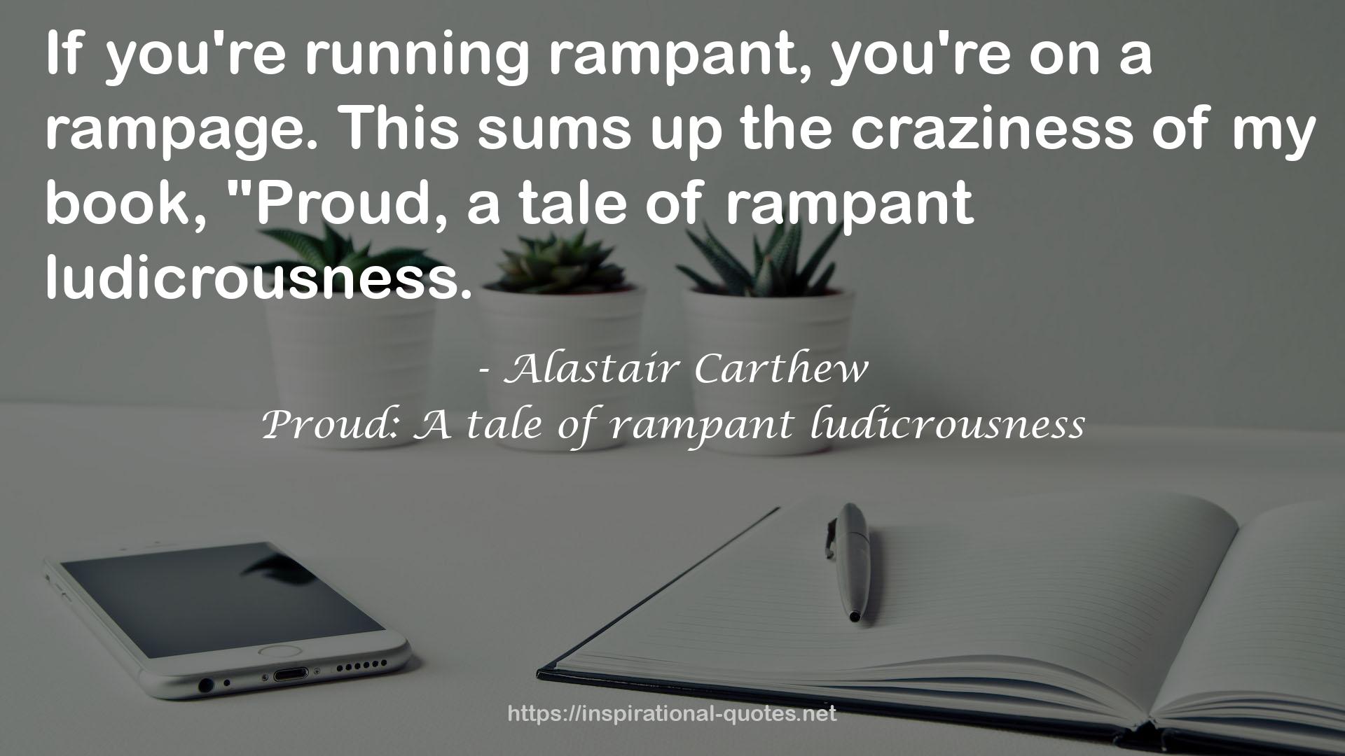 Alastair Carthew QUOTES