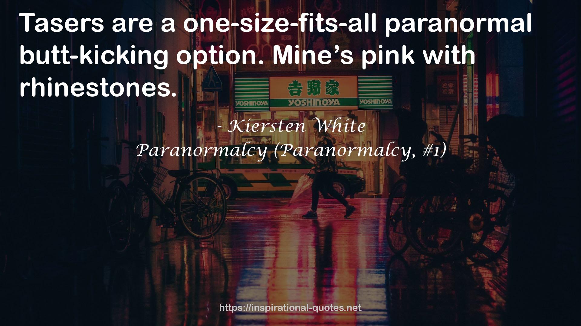 Paranormalcy (Paranormalcy, #1) QUOTES
