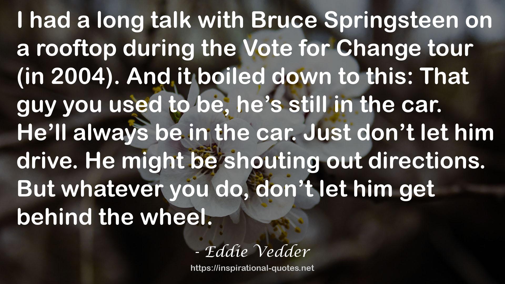 Eddie Vedder QUOTES