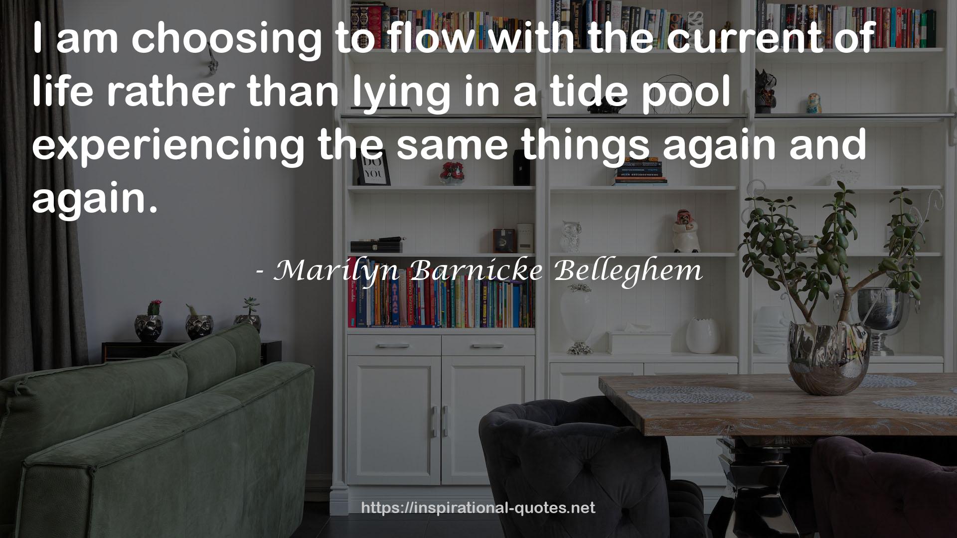 Marilyn Barnicke Belleghem QUOTES