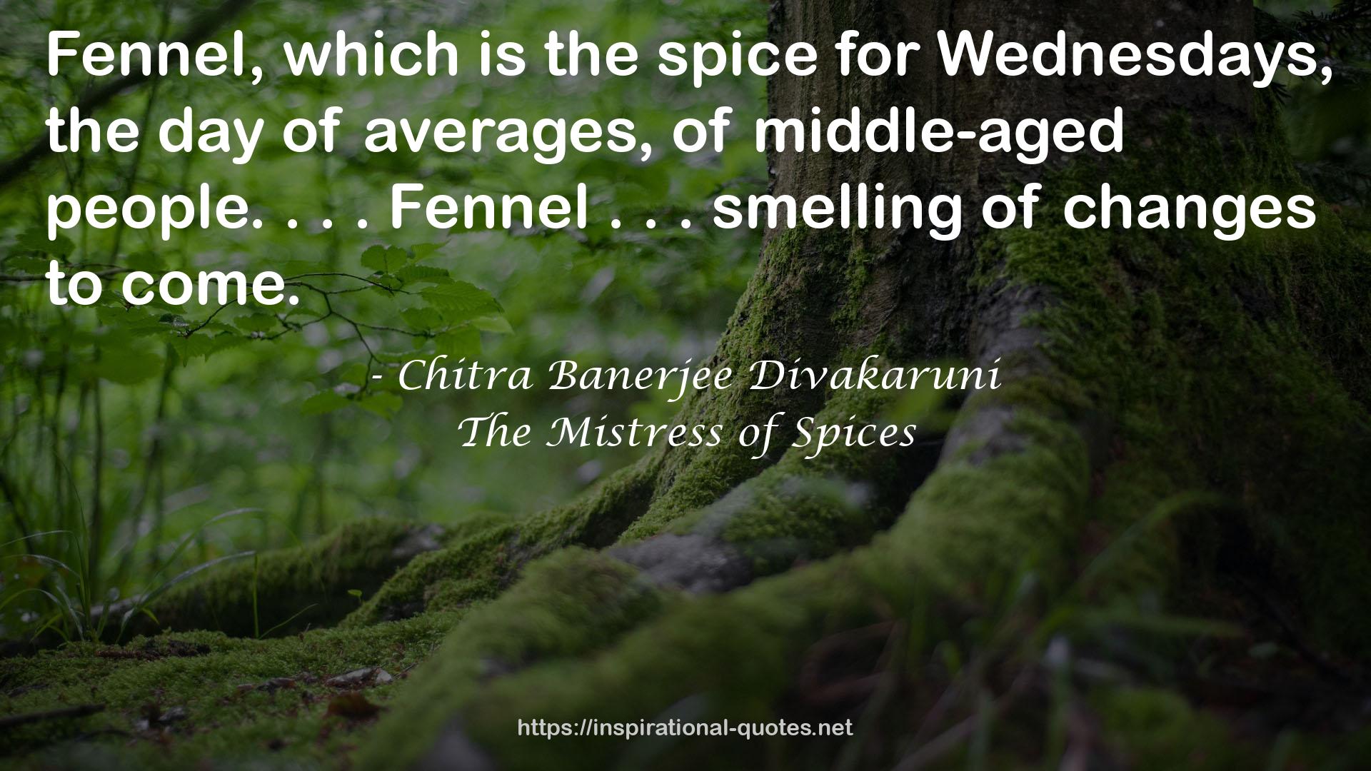 The Mistress of Spices QUOTES