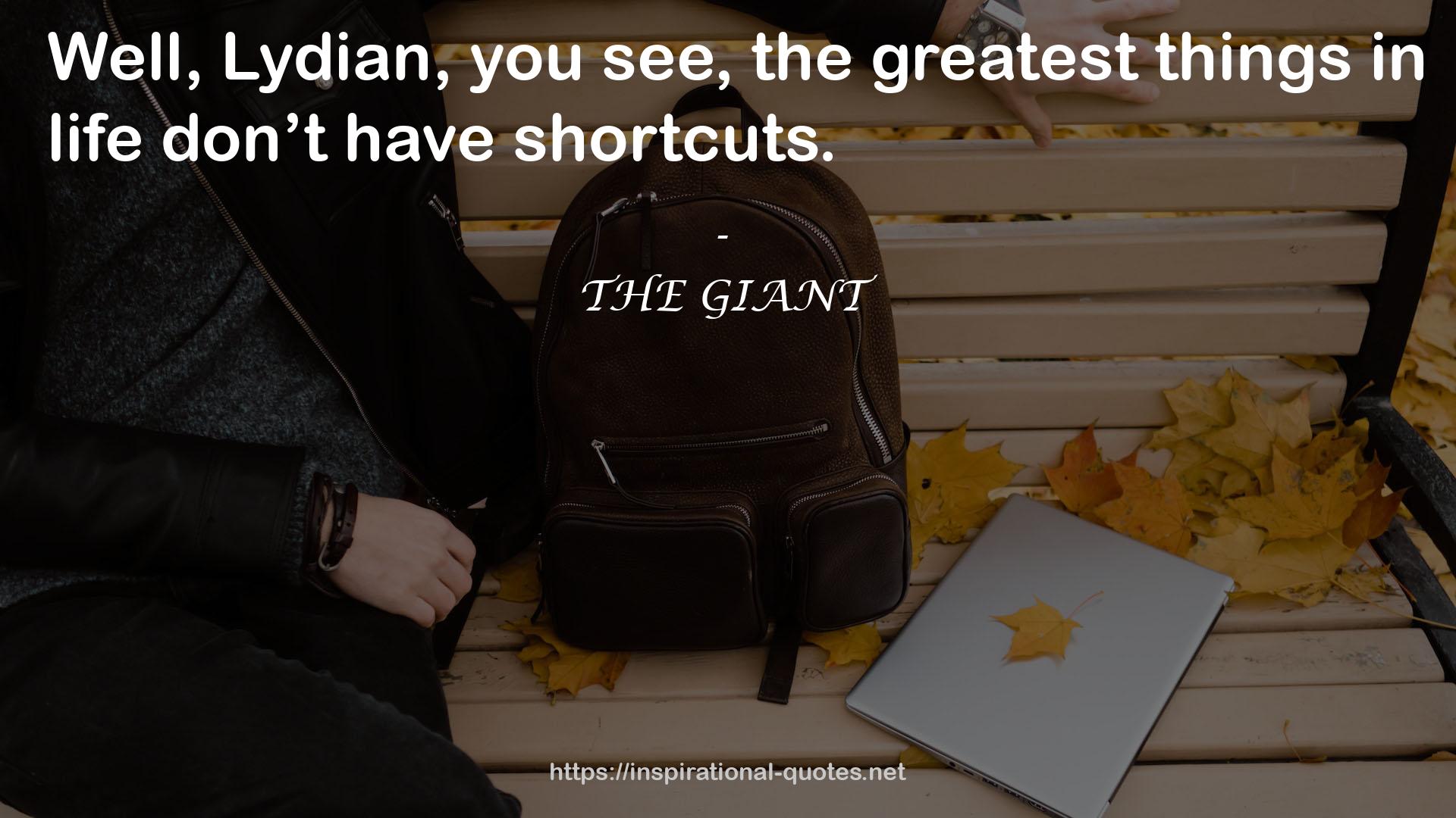 THE GIANT QUOTES