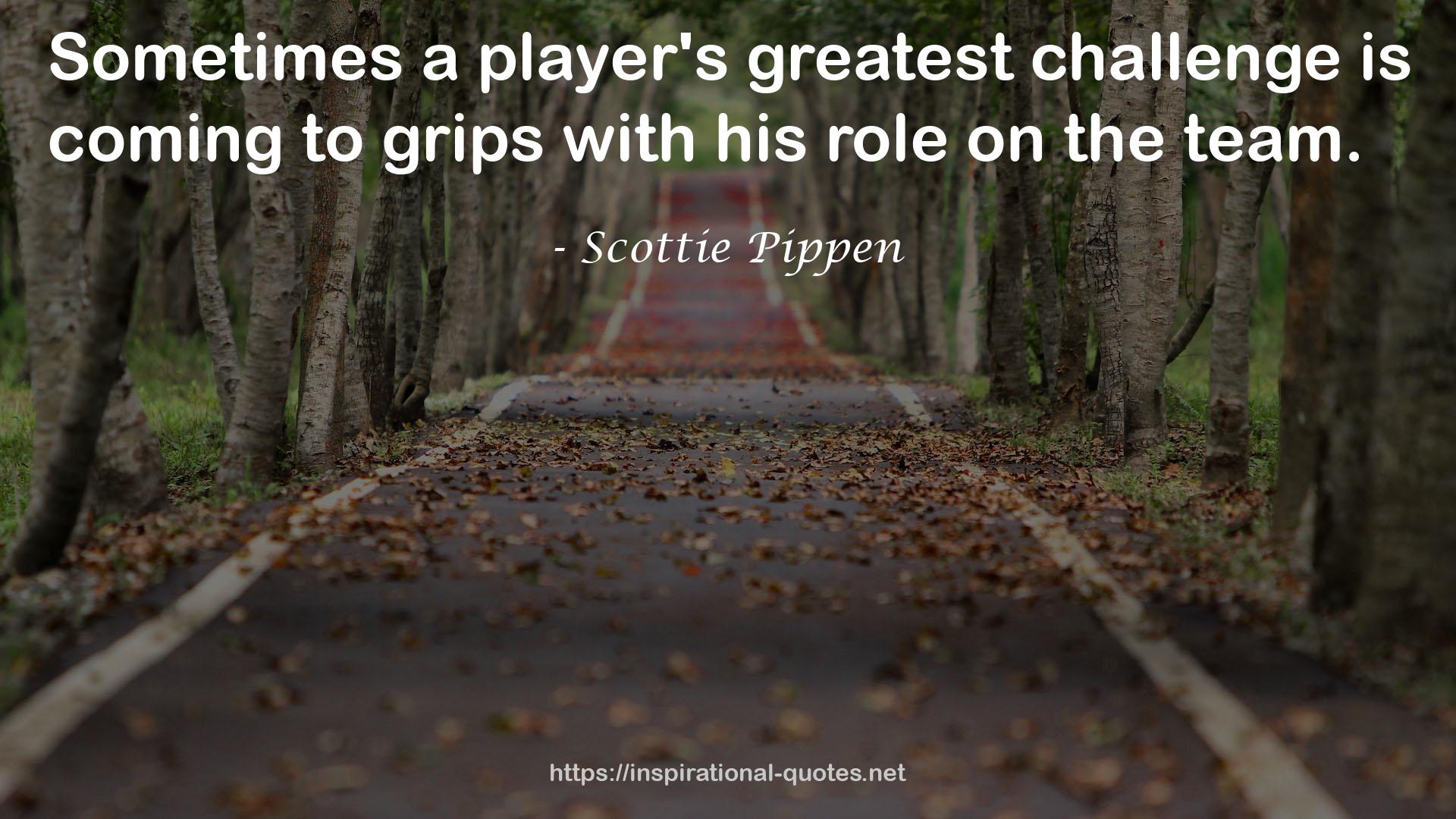 Scottie Pippen QUOTES