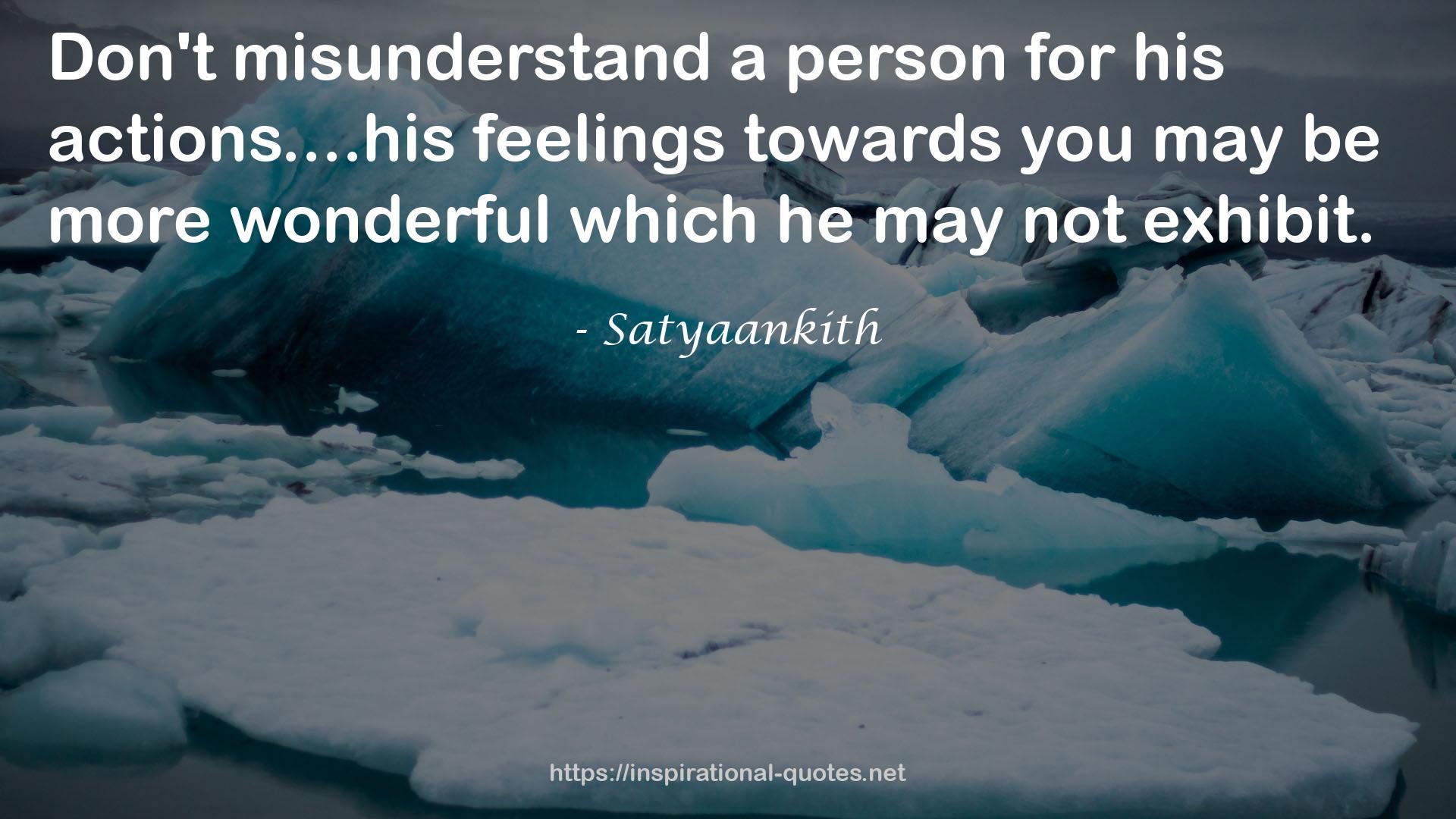 Satyaankith QUOTES