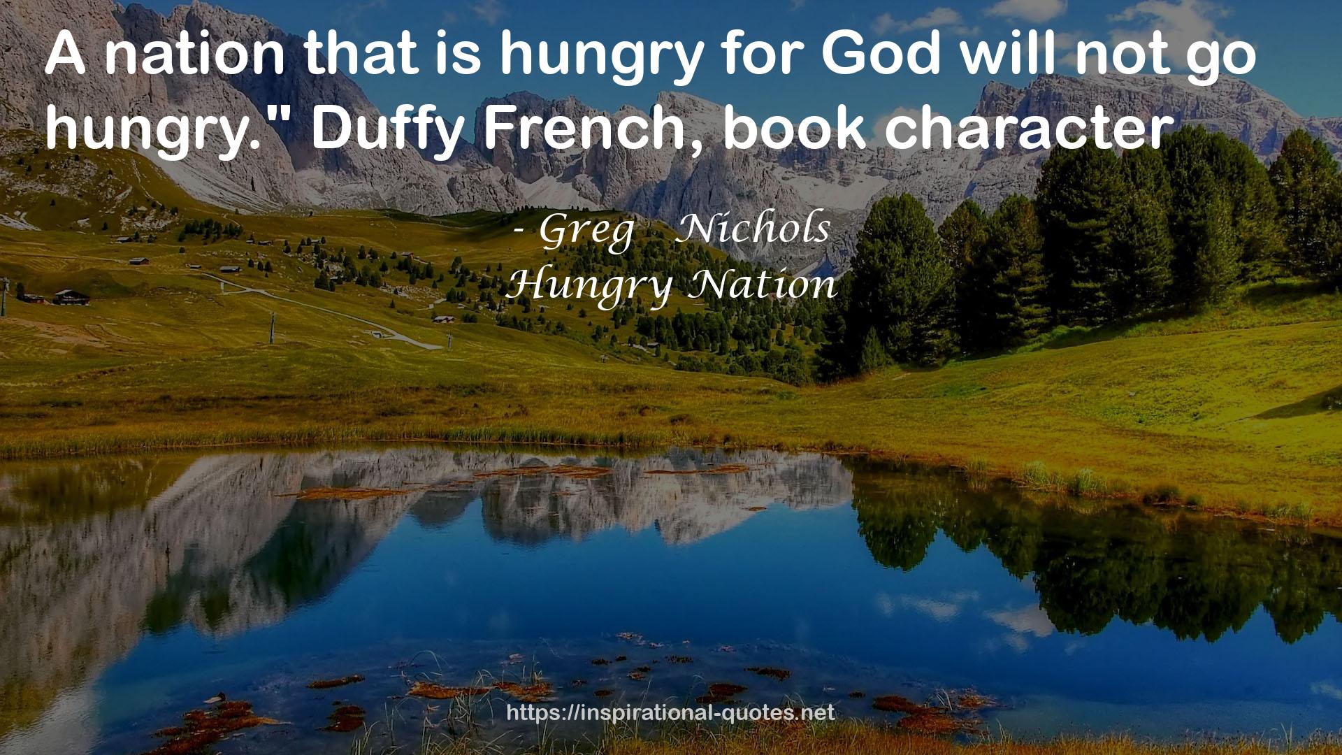 Hungry Nation QUOTES