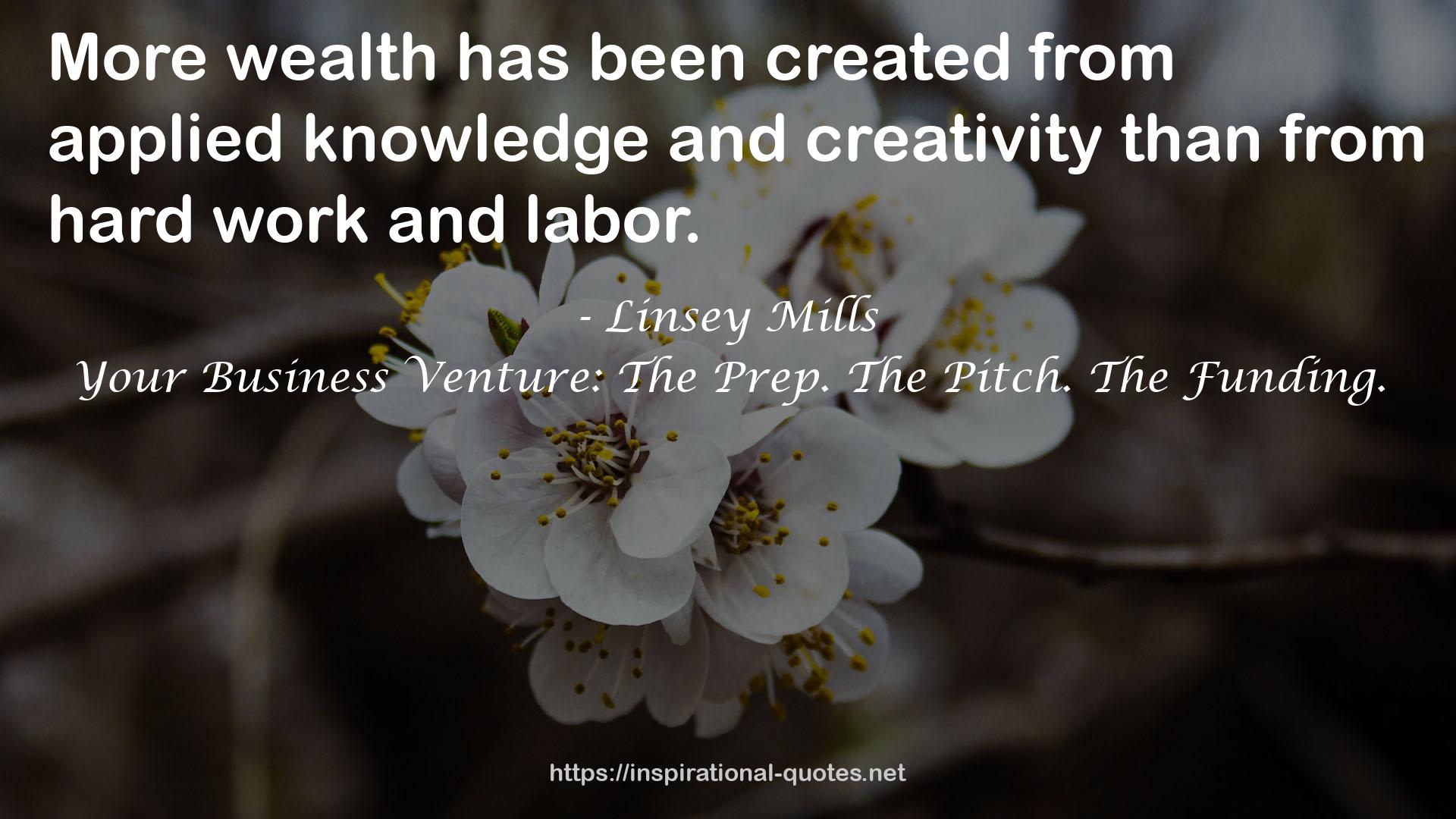 Linsey Mills QUOTES