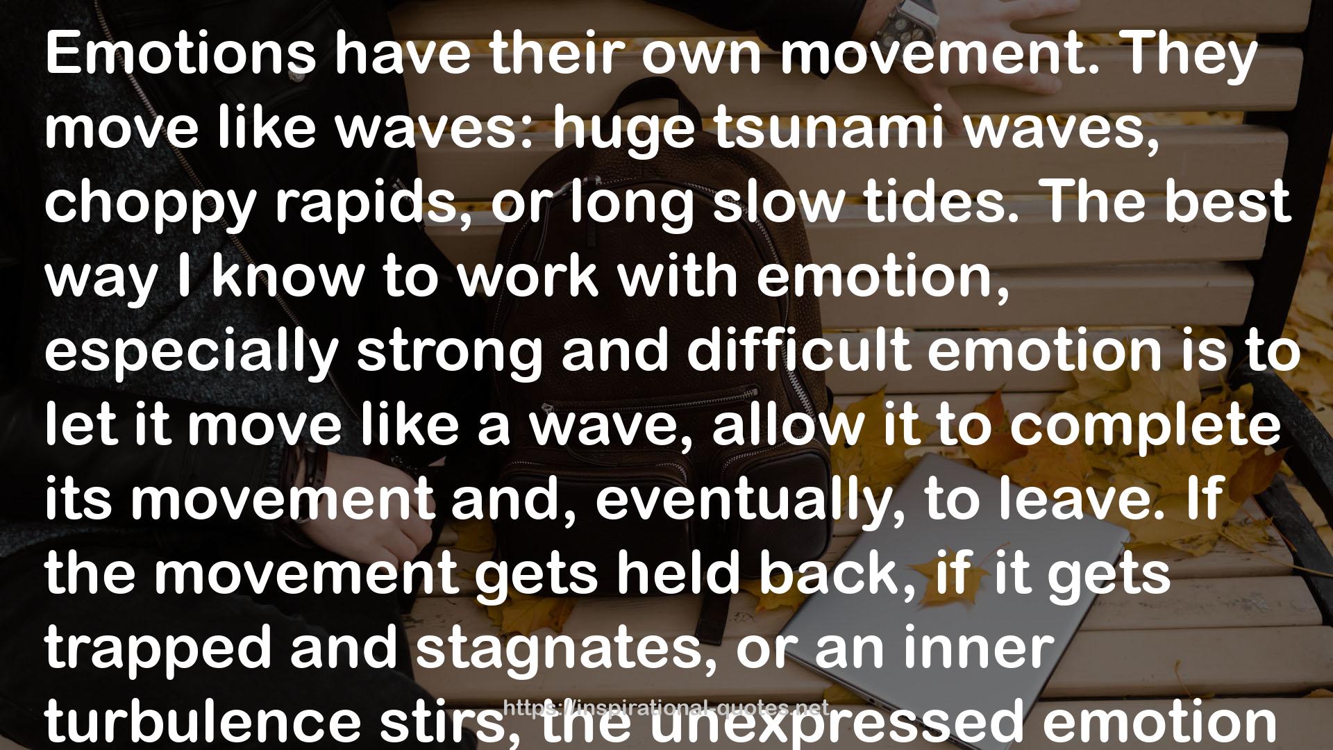 its movement  QUOTES