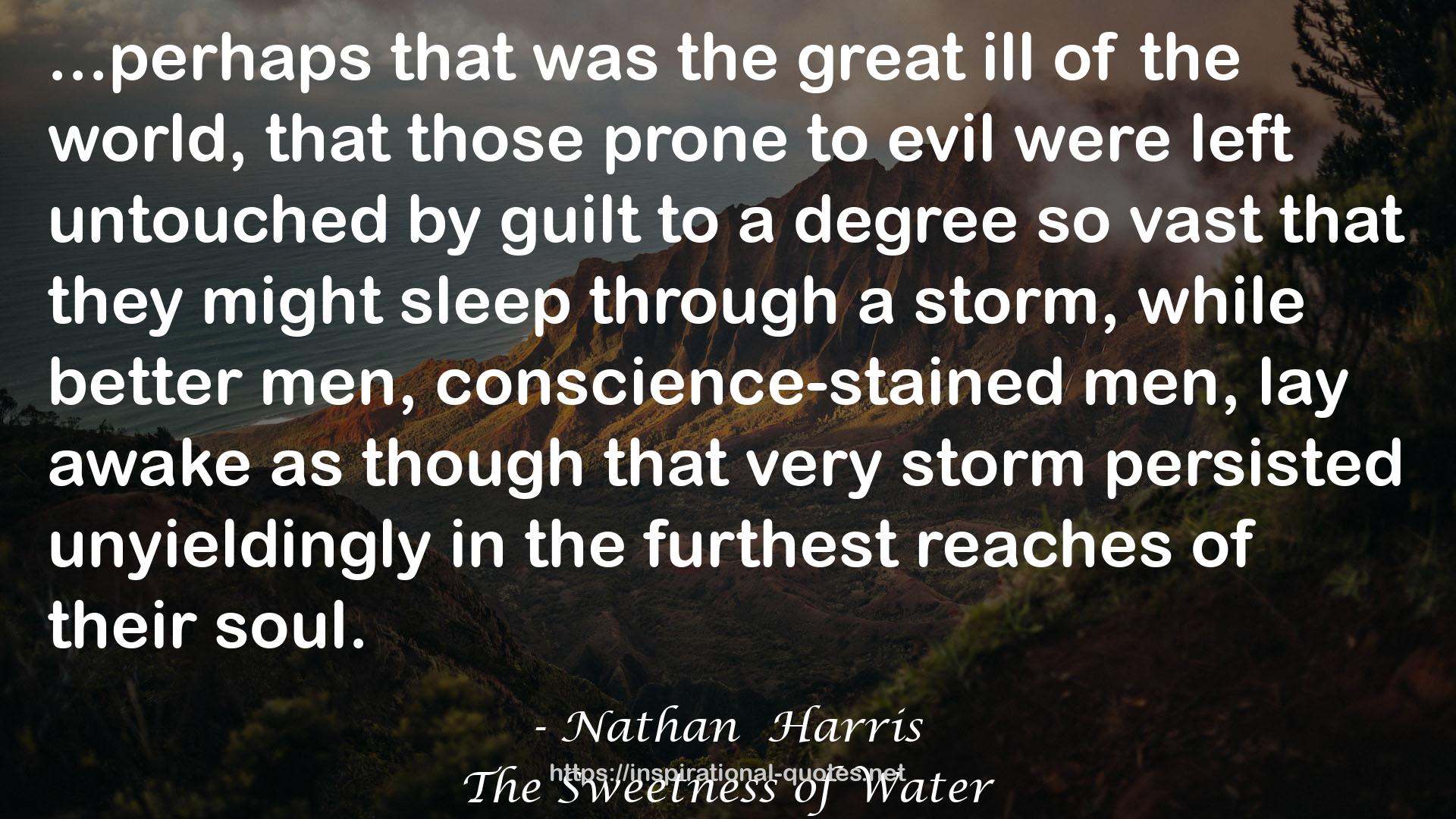Nathan  Harris QUOTES