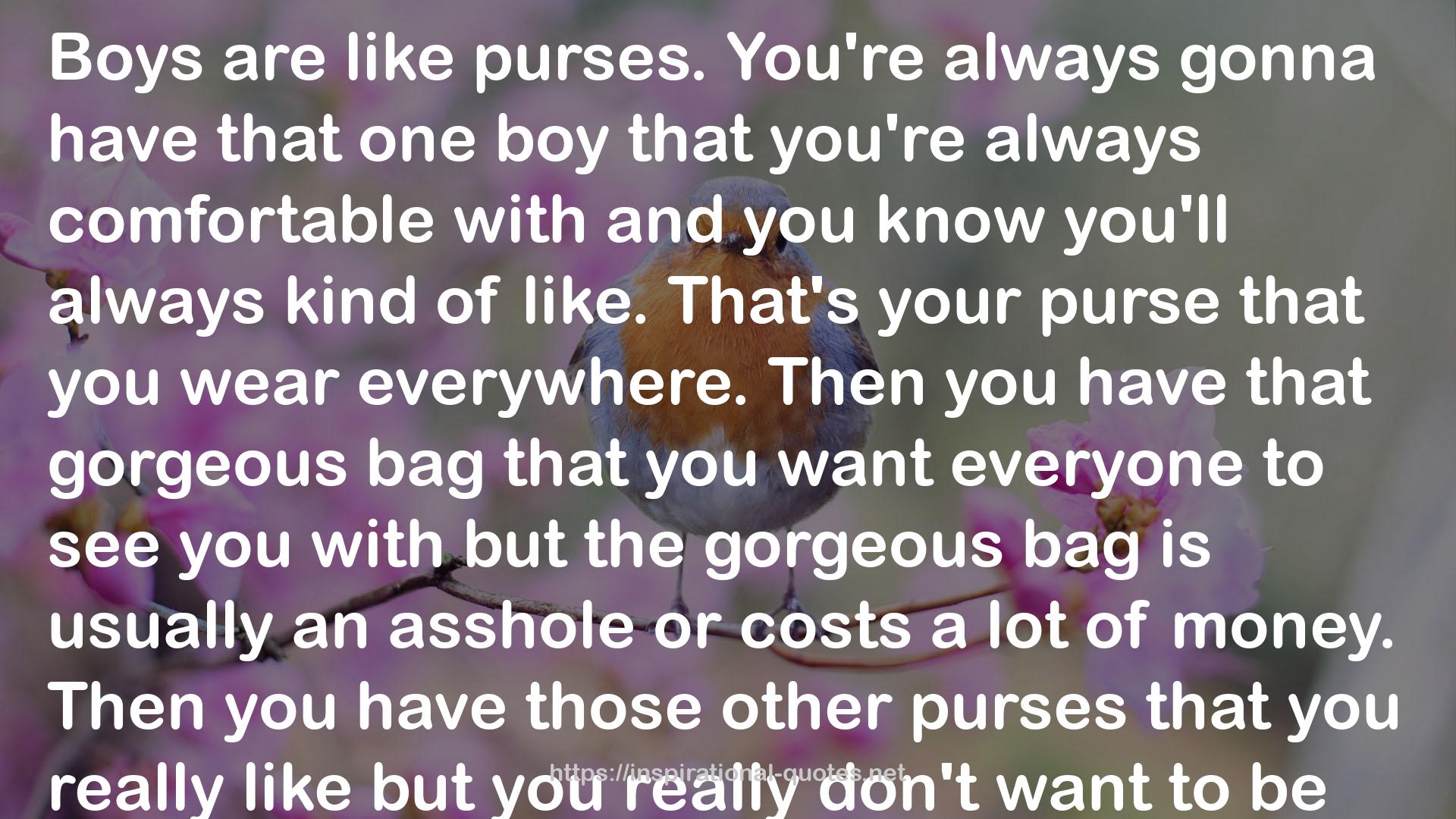 purse  QUOTES