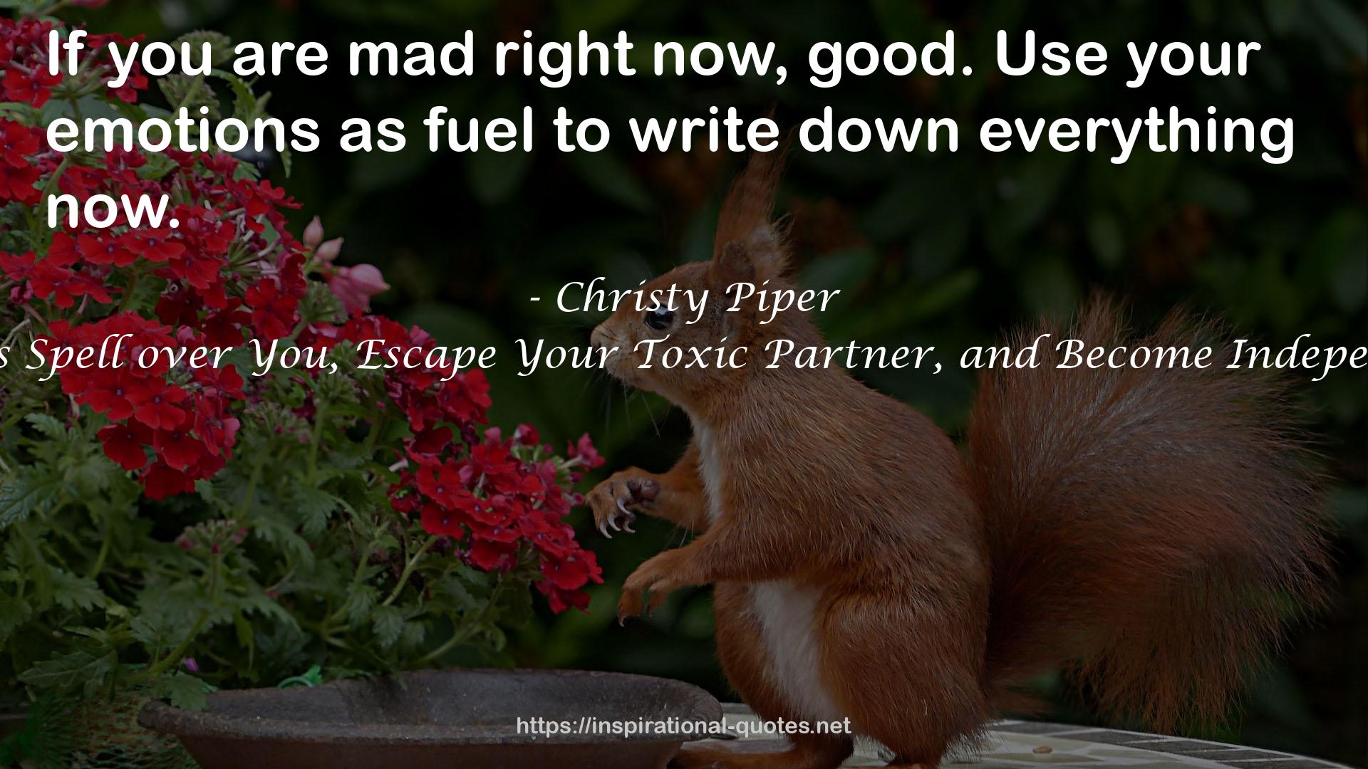 Christy Piper QUOTES