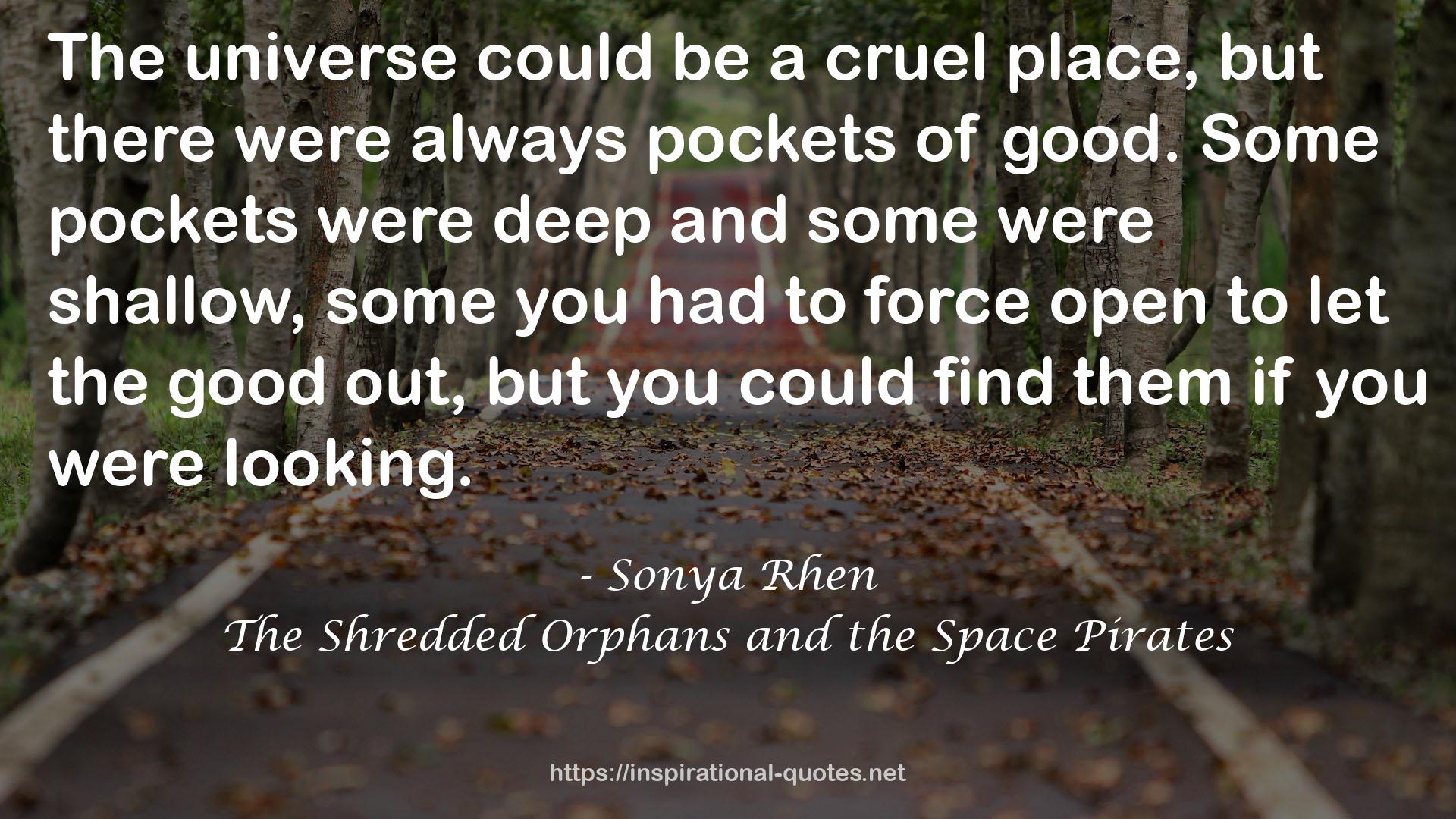 The Shredded Orphans and the Space Pirates QUOTES