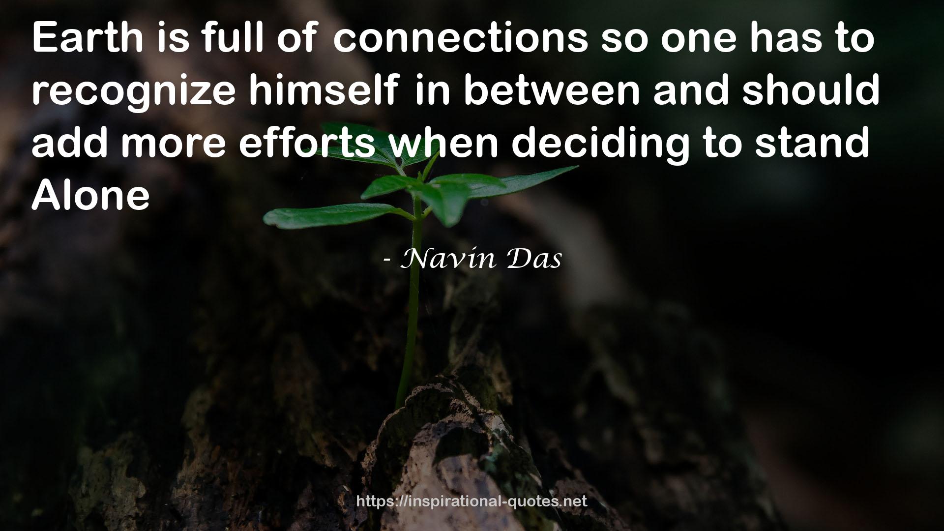 Navin Das QUOTES