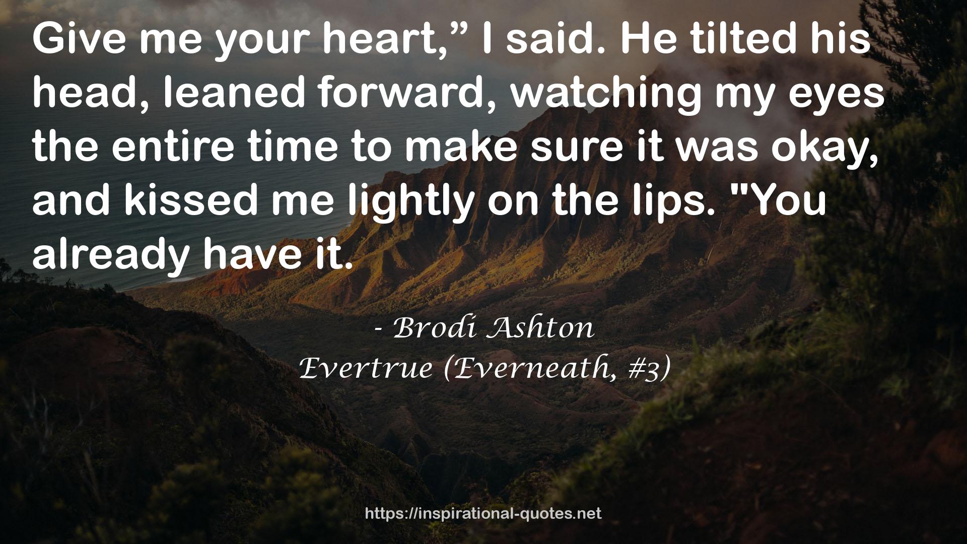 Brodi Ashton QUOTES