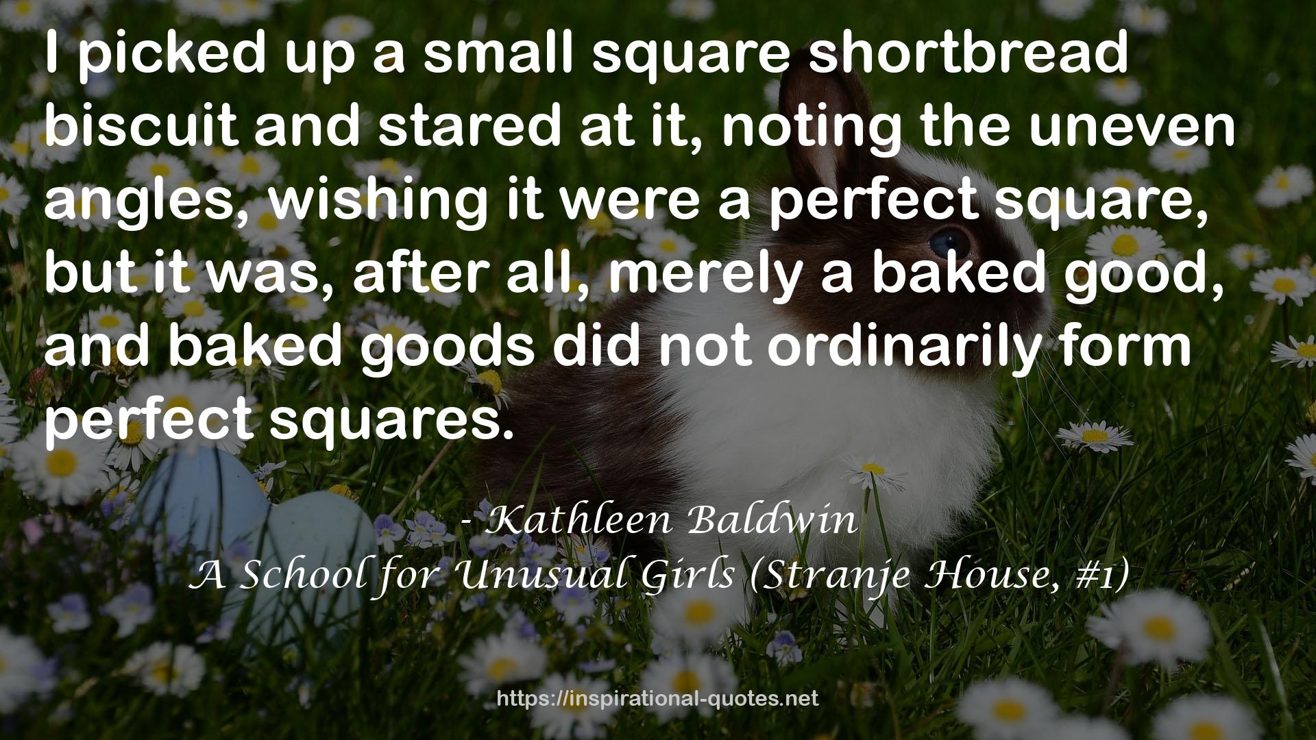 A School for Unusual Girls (Stranje House, #1) QUOTES