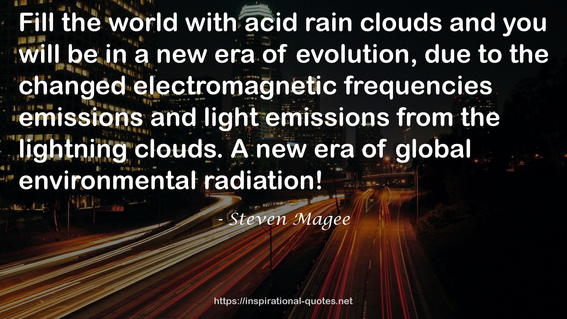 acid rain clouds  QUOTES