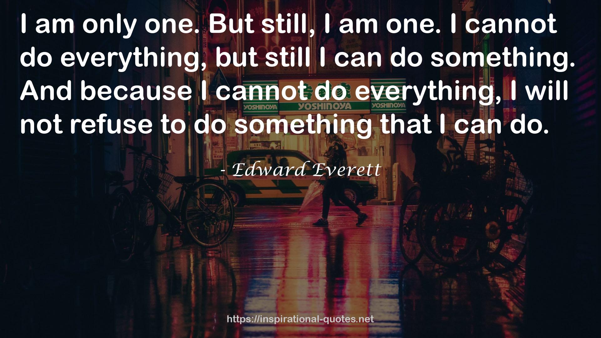 Edward Everett QUOTES