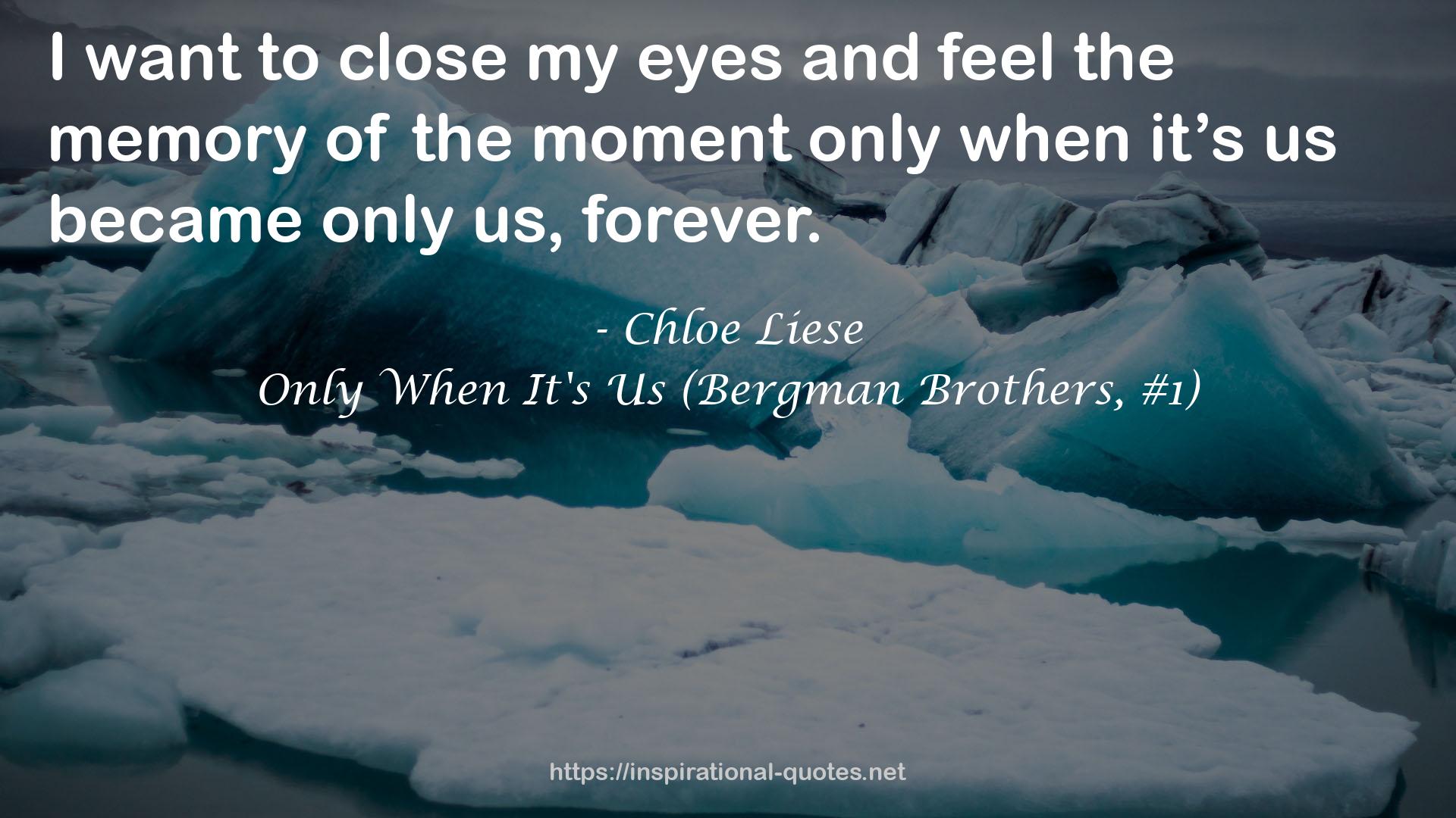 Chloe Liese QUOTES