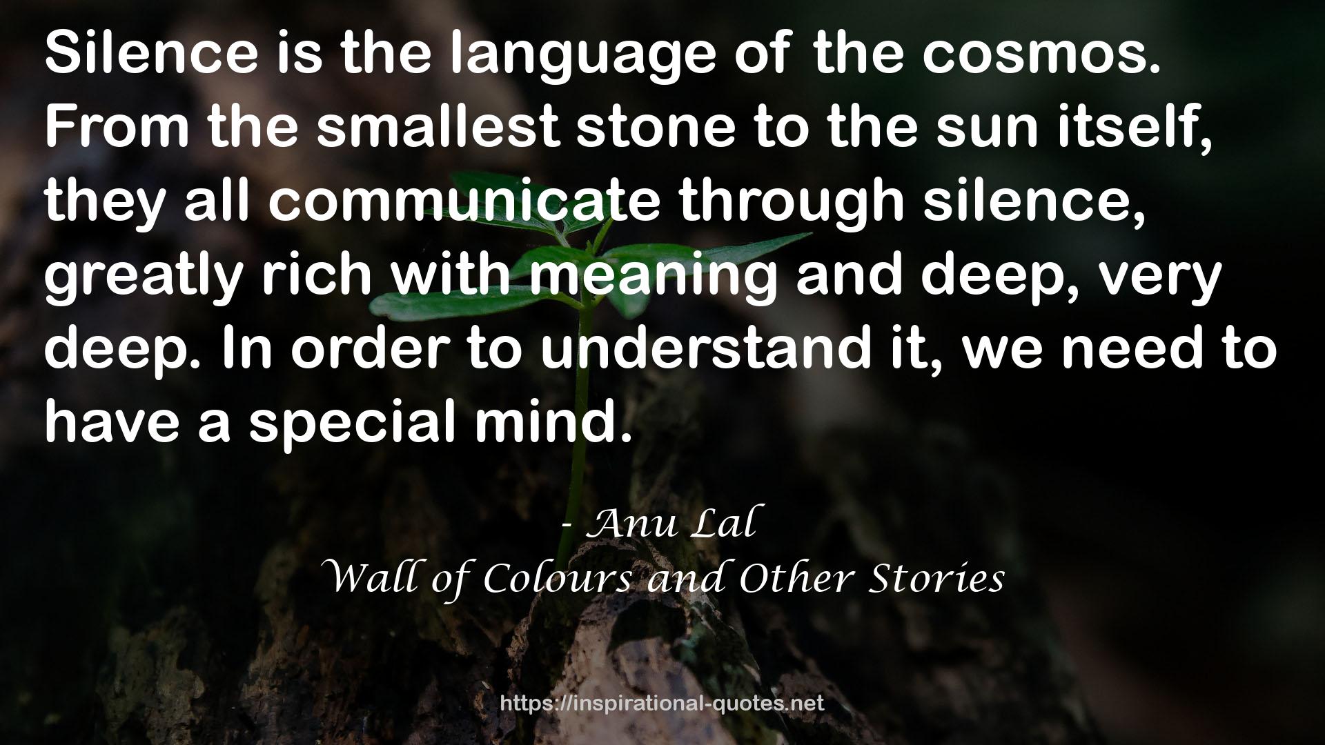 Anu Lal QUOTES