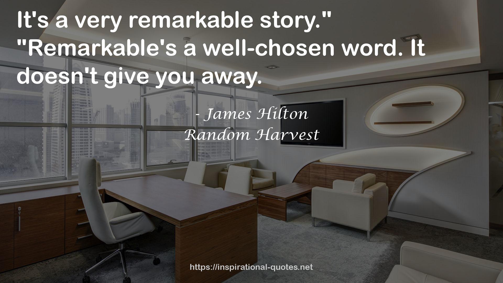 James Hilton QUOTES