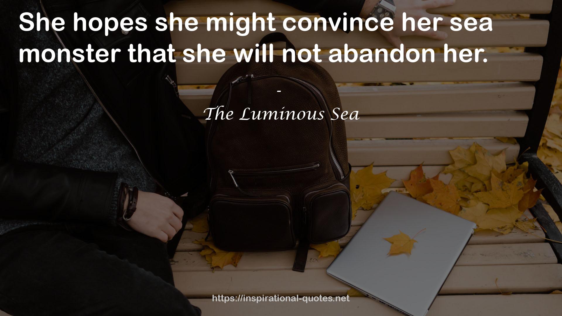 The Luminous Sea QUOTES