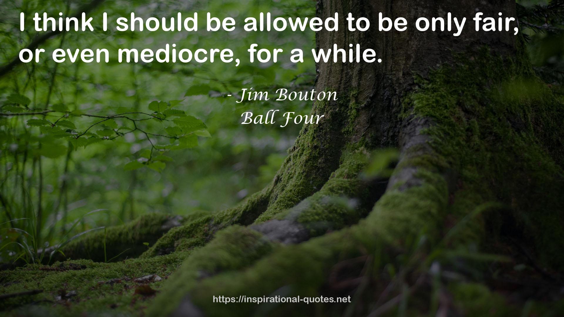 Jim Bouton QUOTES