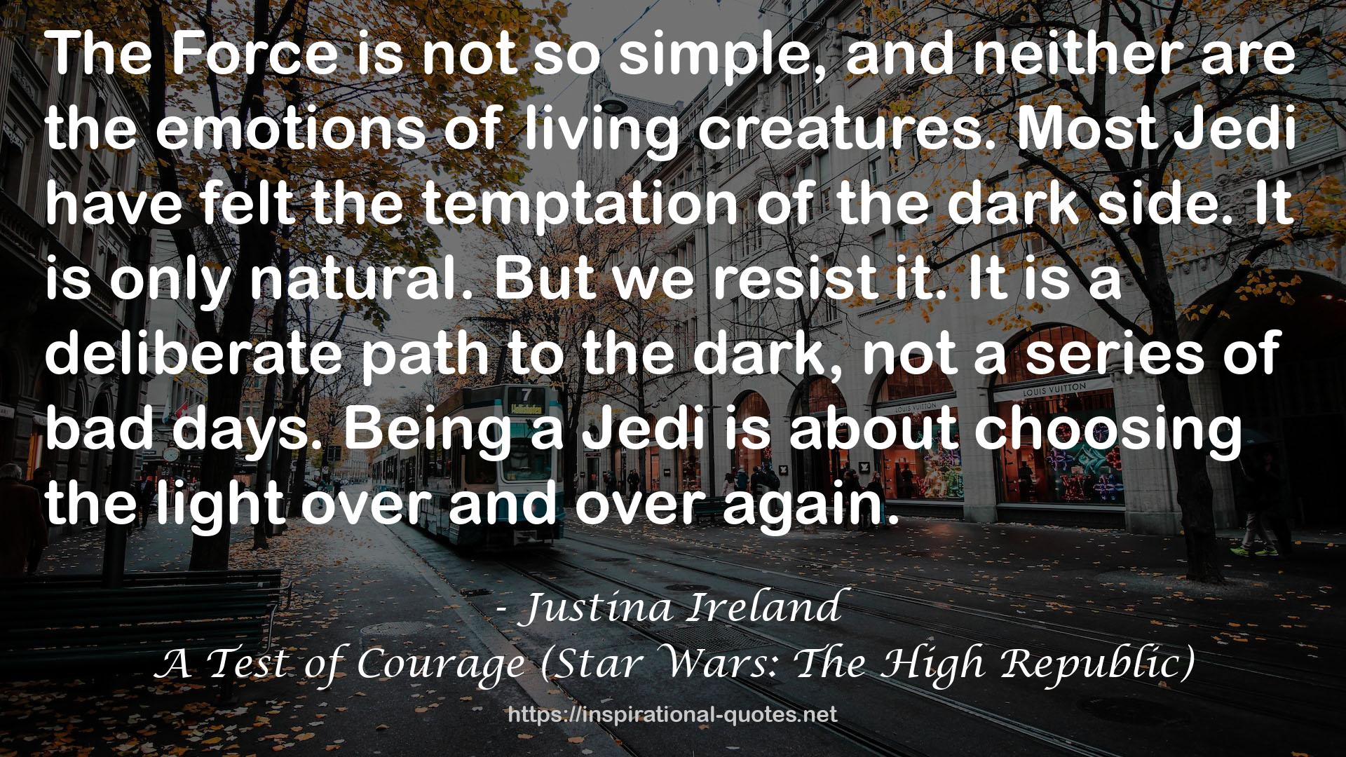 A Test of Courage (Star Wars: The High Republic) QUOTES