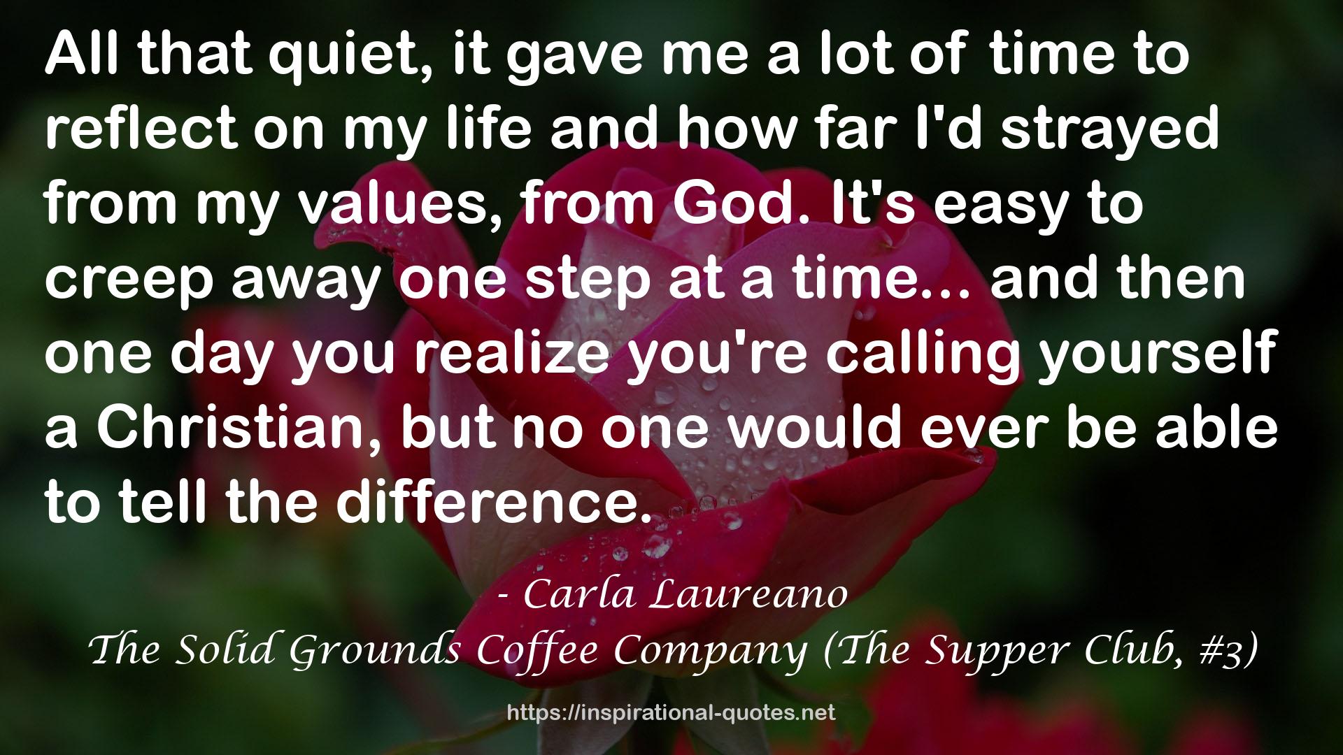 The Solid Grounds Coffee Company (The Supper Club, #3) QUOTES