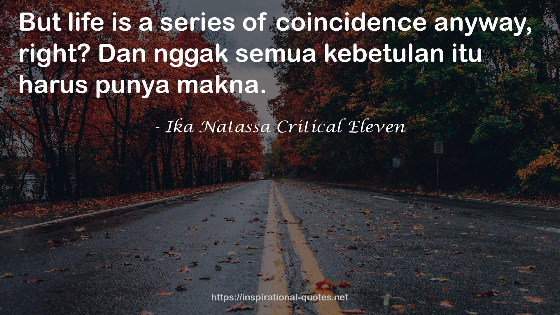 Ika Natassa Critical Eleven QUOTES