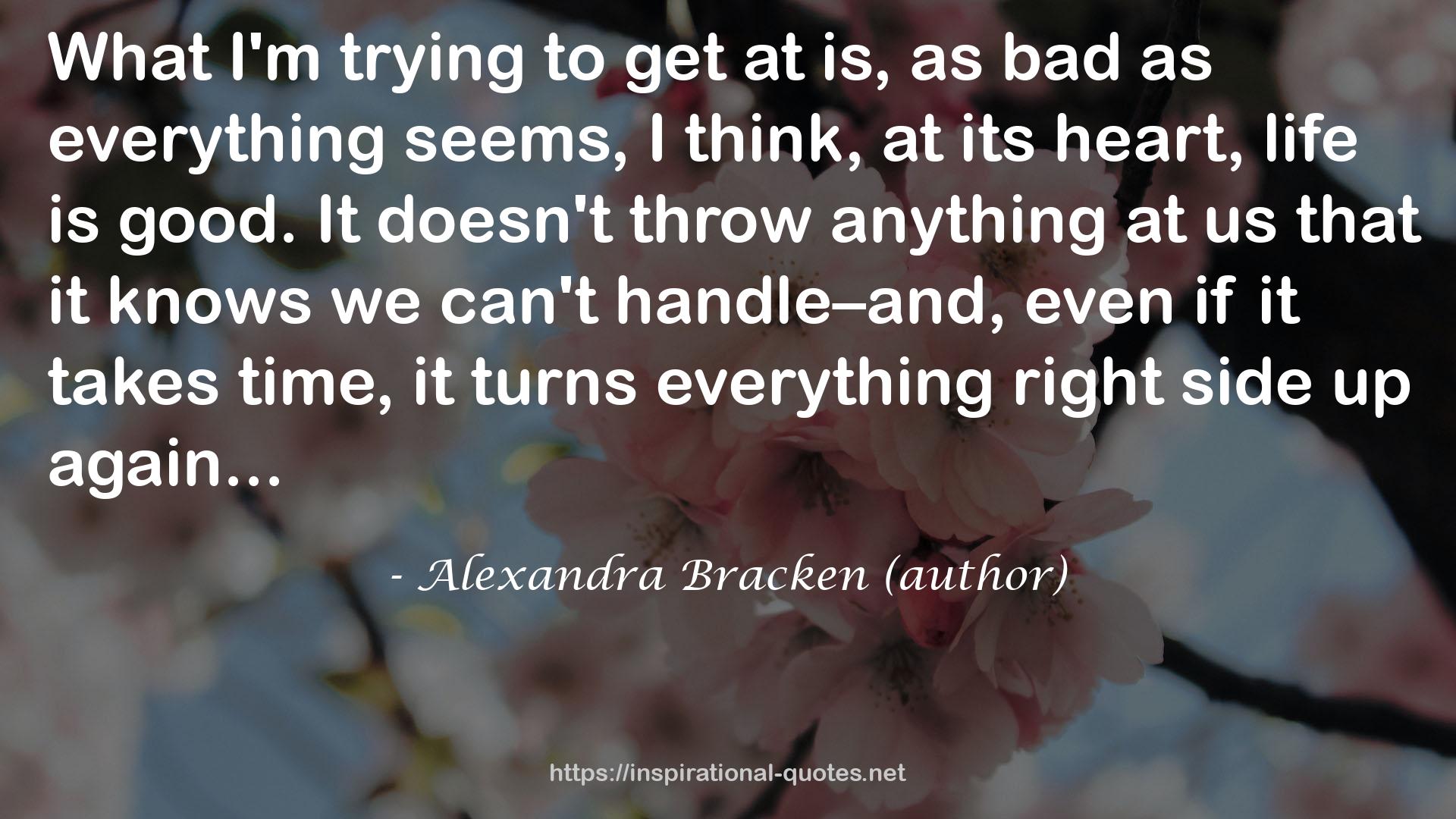 Alexandra Bracken (author) QUOTES