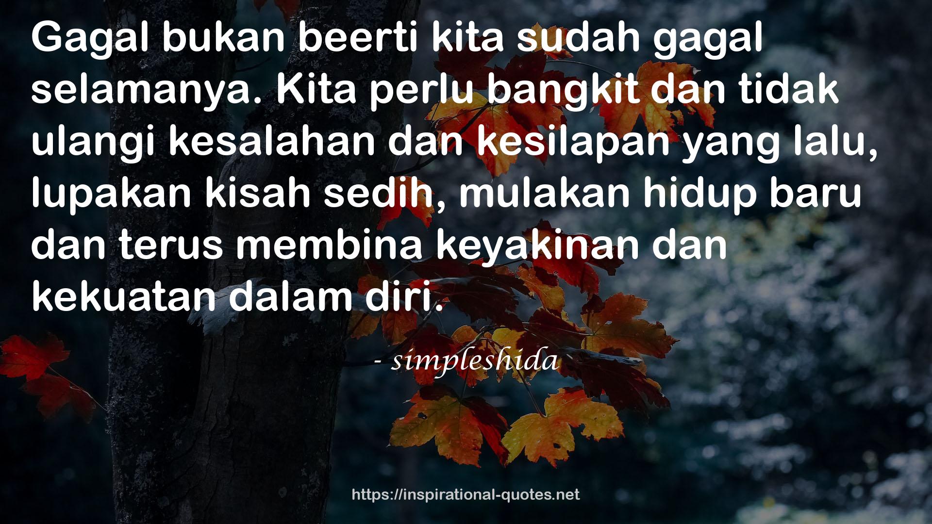 simpleshida QUOTES