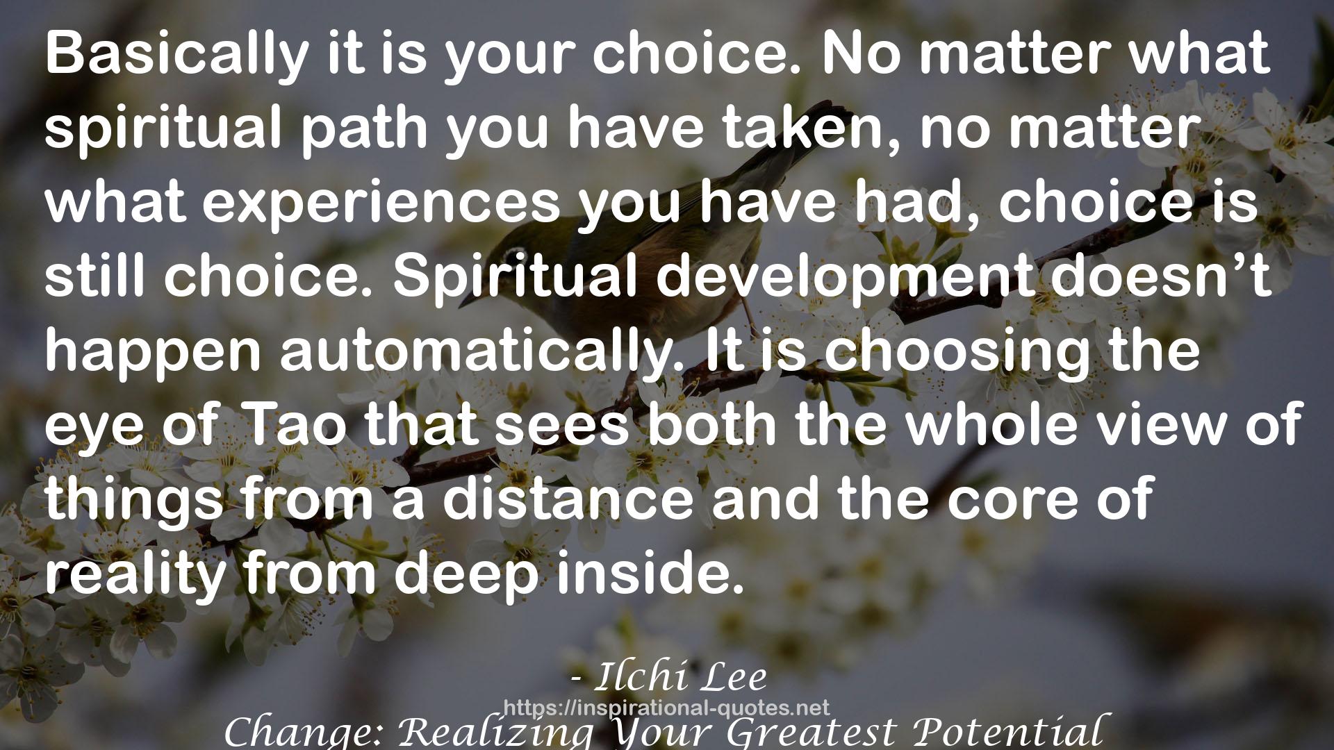 what spiritual path  QUOTES