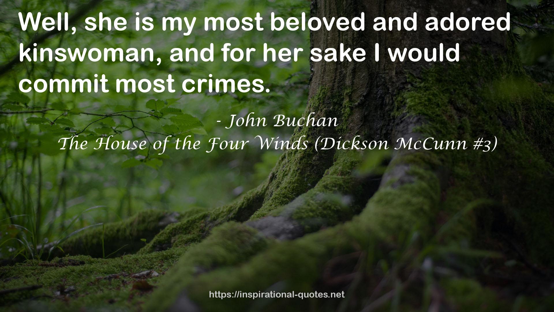 The House of the Four Winds (Dickson McCunn #3) QUOTES