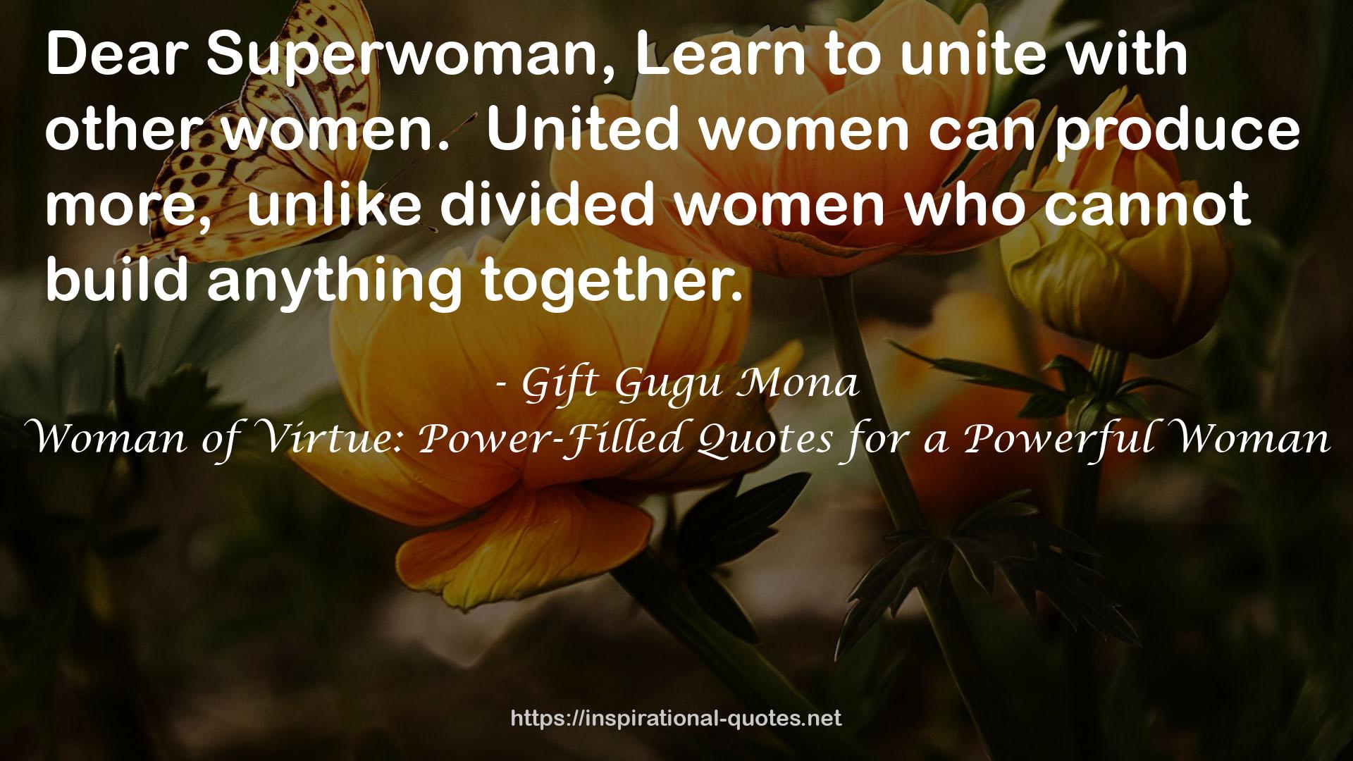 Woman of Virtue: Power-Filled Quotes for a Powerful Woman QUOTES