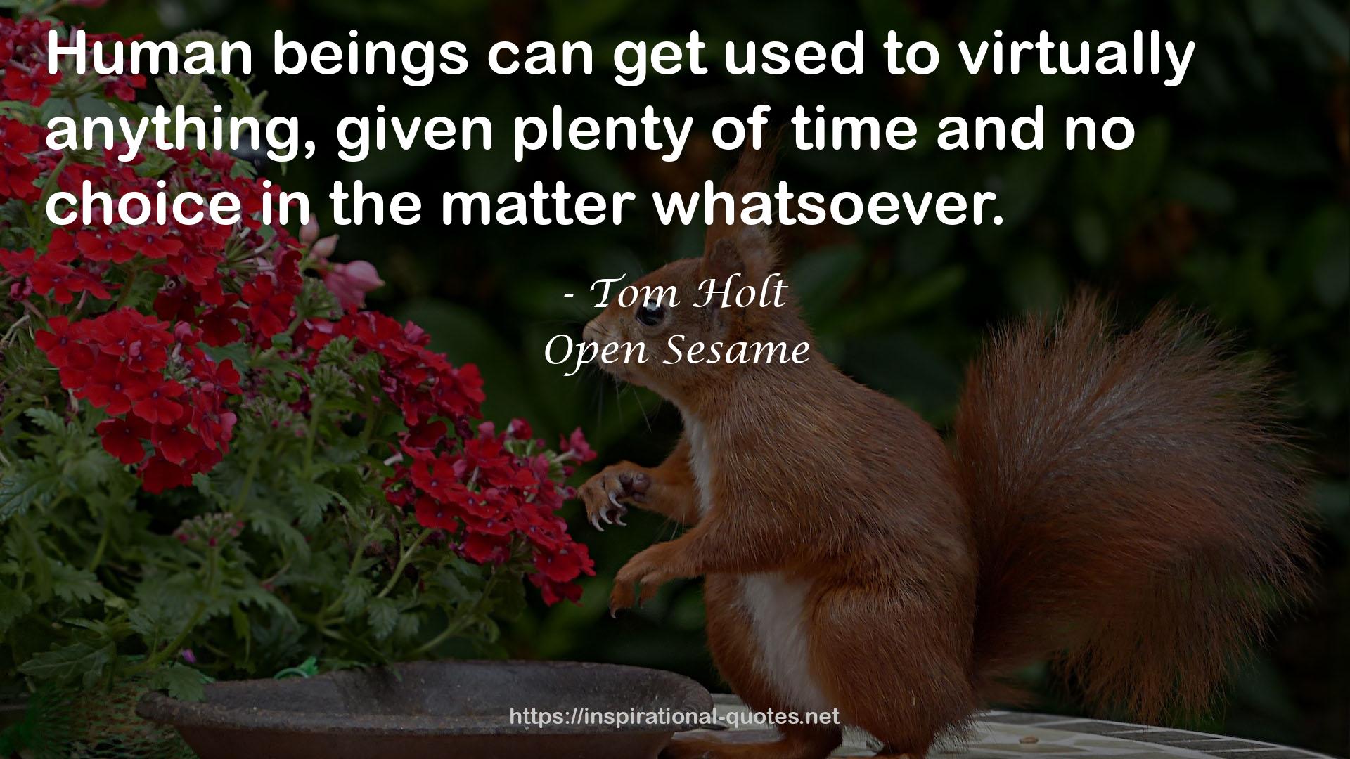 Open Sesame QUOTES