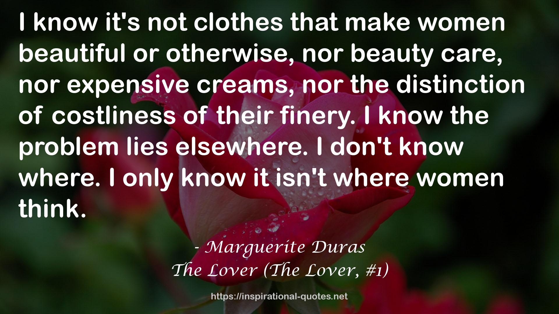 The Lover (The Lover, #1) QUOTES