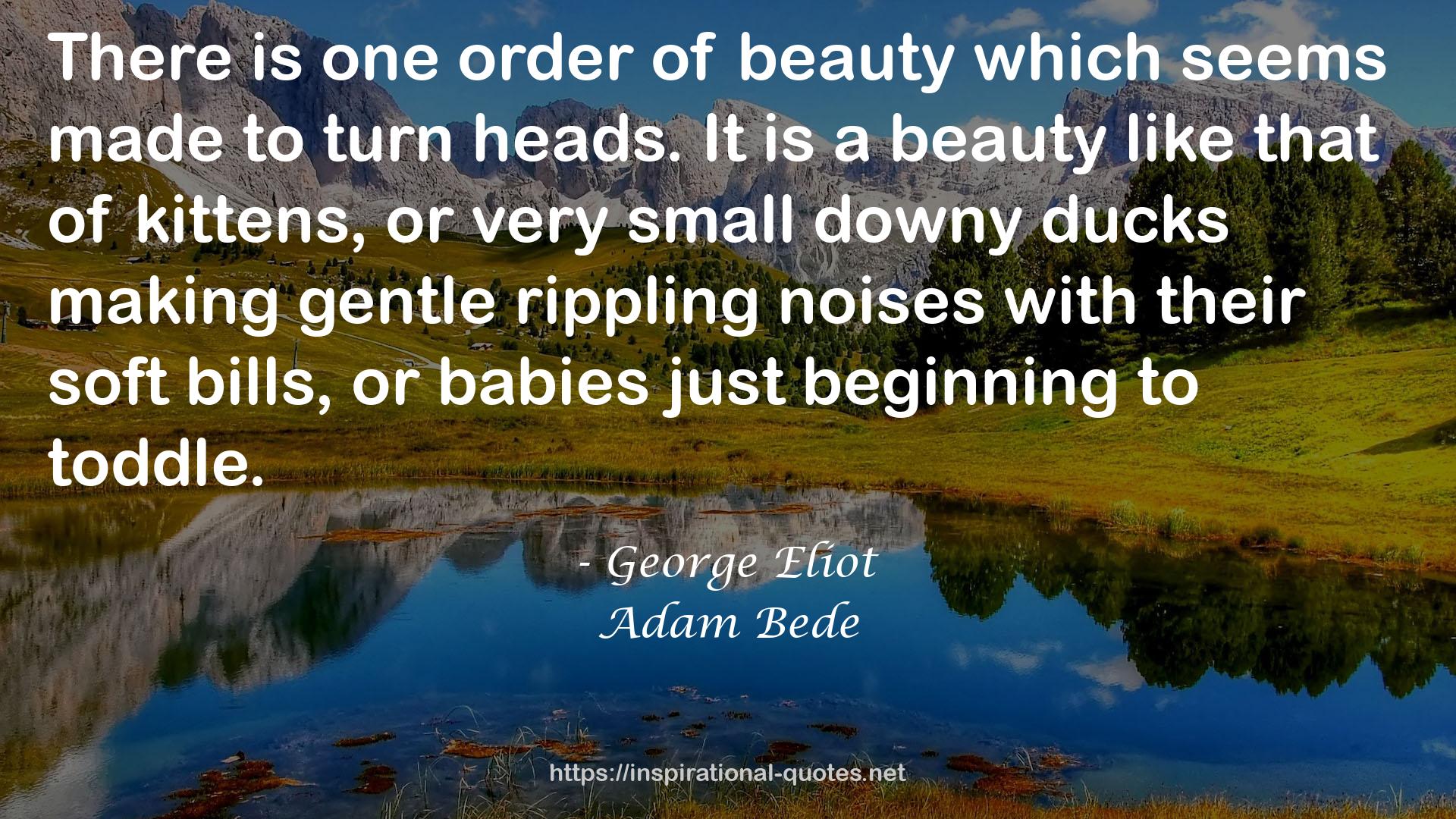 gentle rippling noises  QUOTES