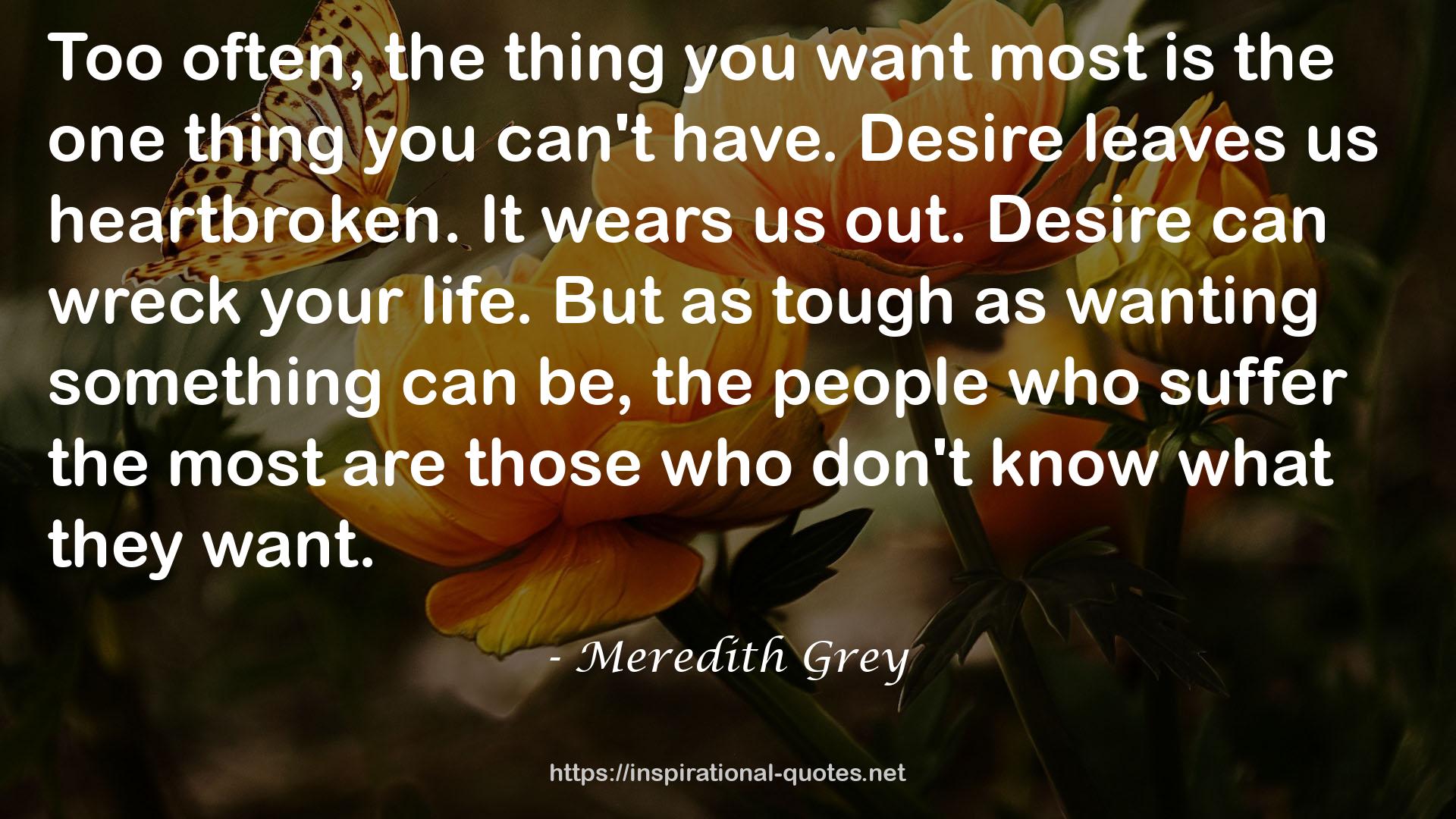Meredith Grey QUOTES